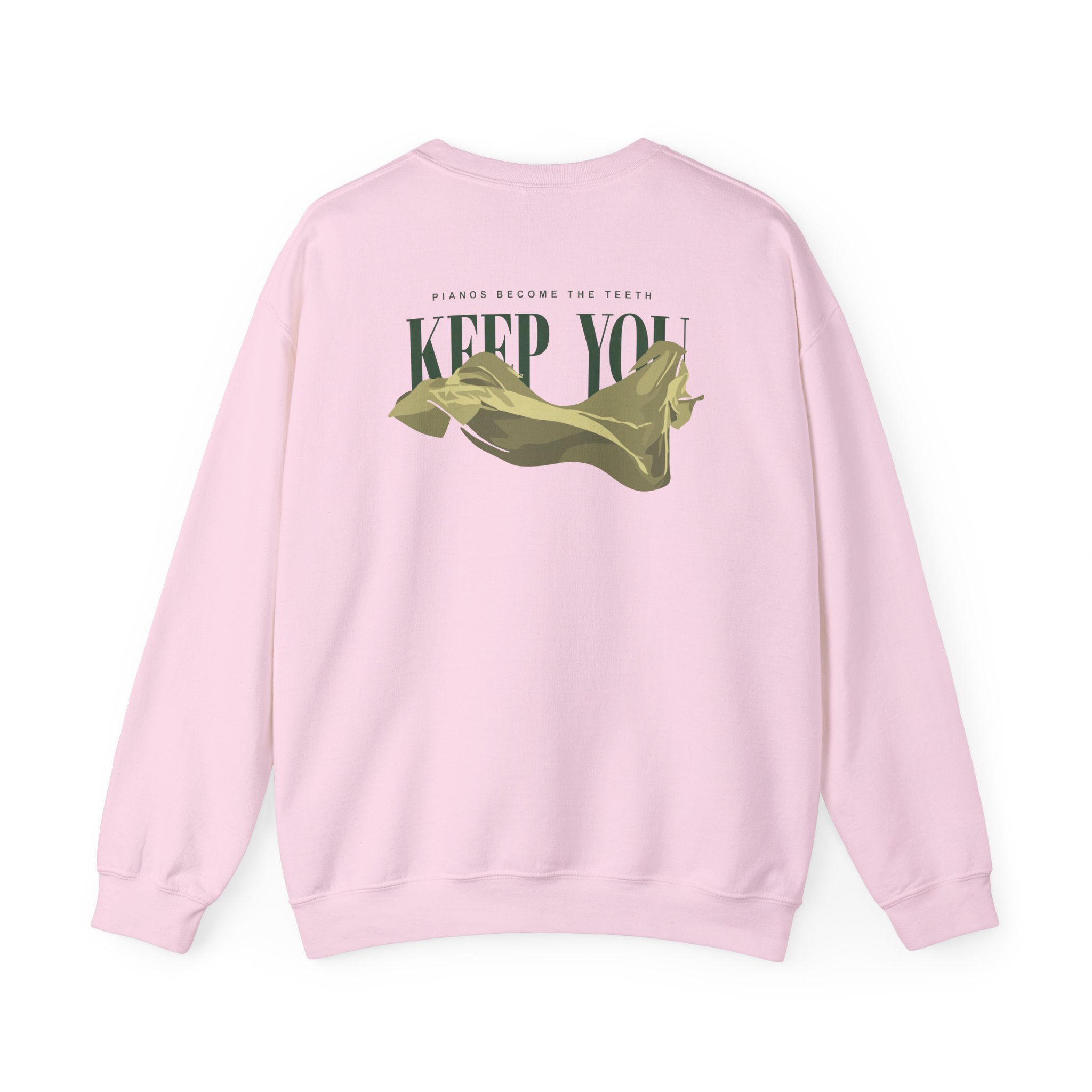 Pianos Become the Teeth Keep You Drape Unisex Heavy Blendâ„¢ Crewneck Sweatshirt