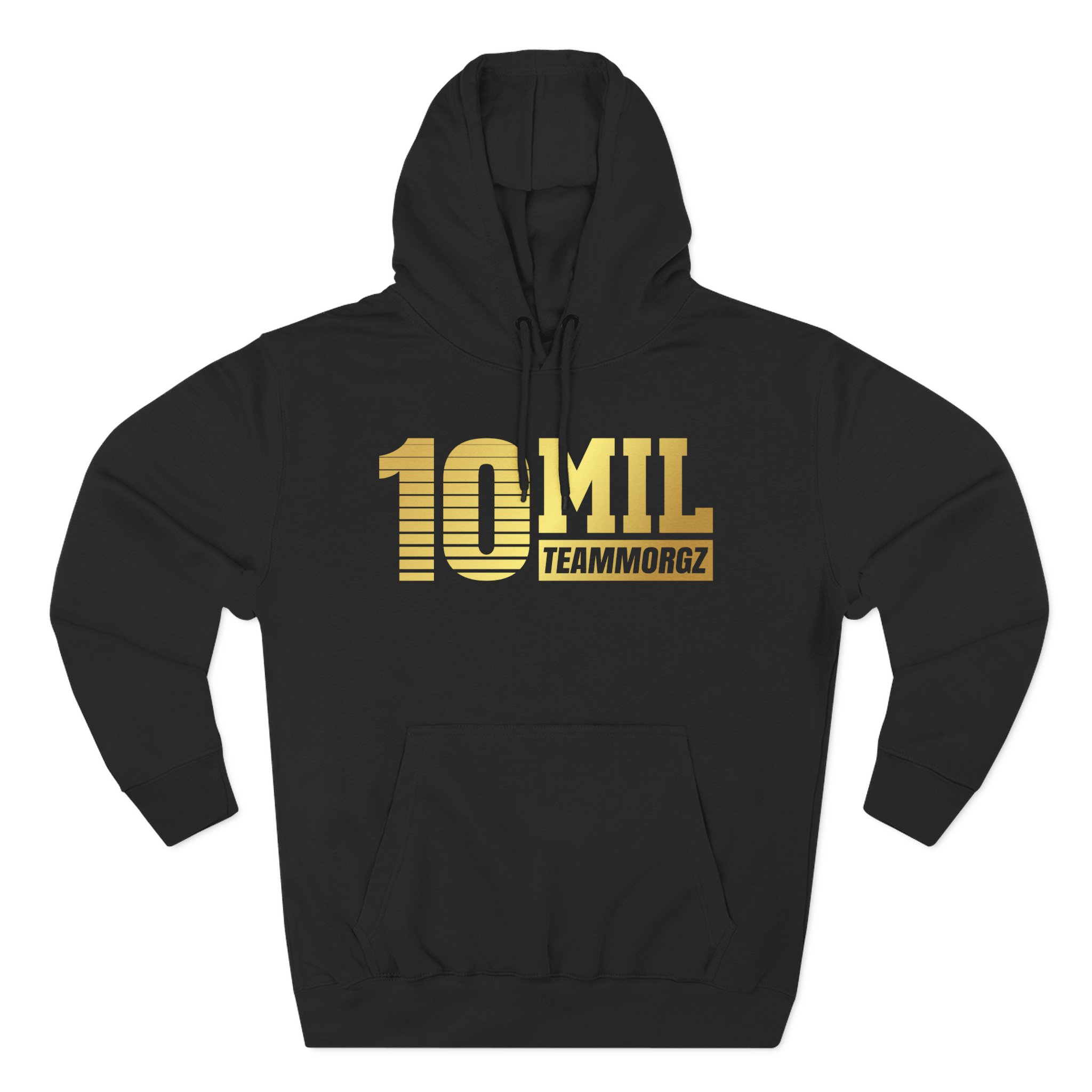 Morgz 10 Million Squad Three-Panel Fleece Hoodie