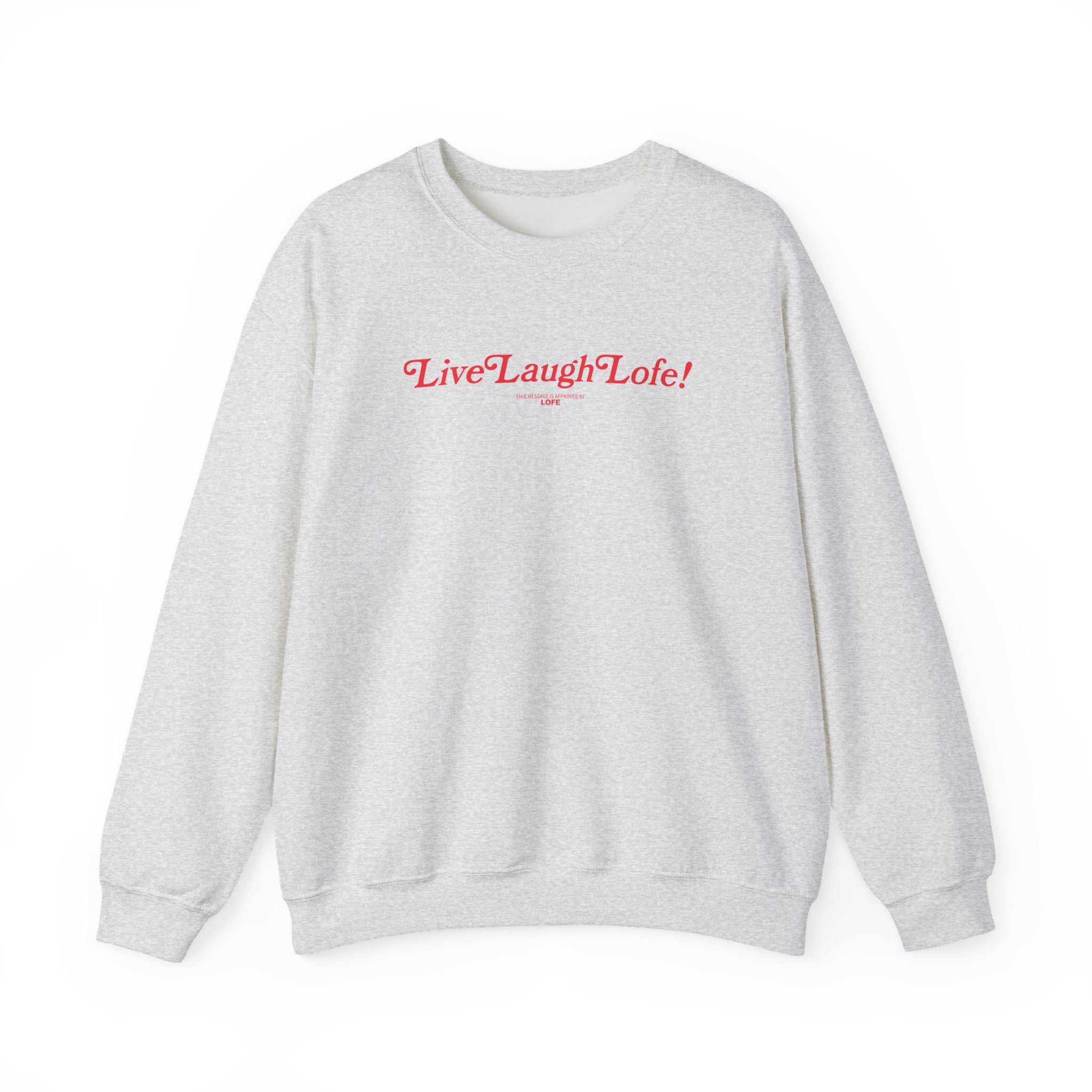 Life Lauge Lofe Unisex Heavy Blendâ„¢ Crewneck Sweatshirt