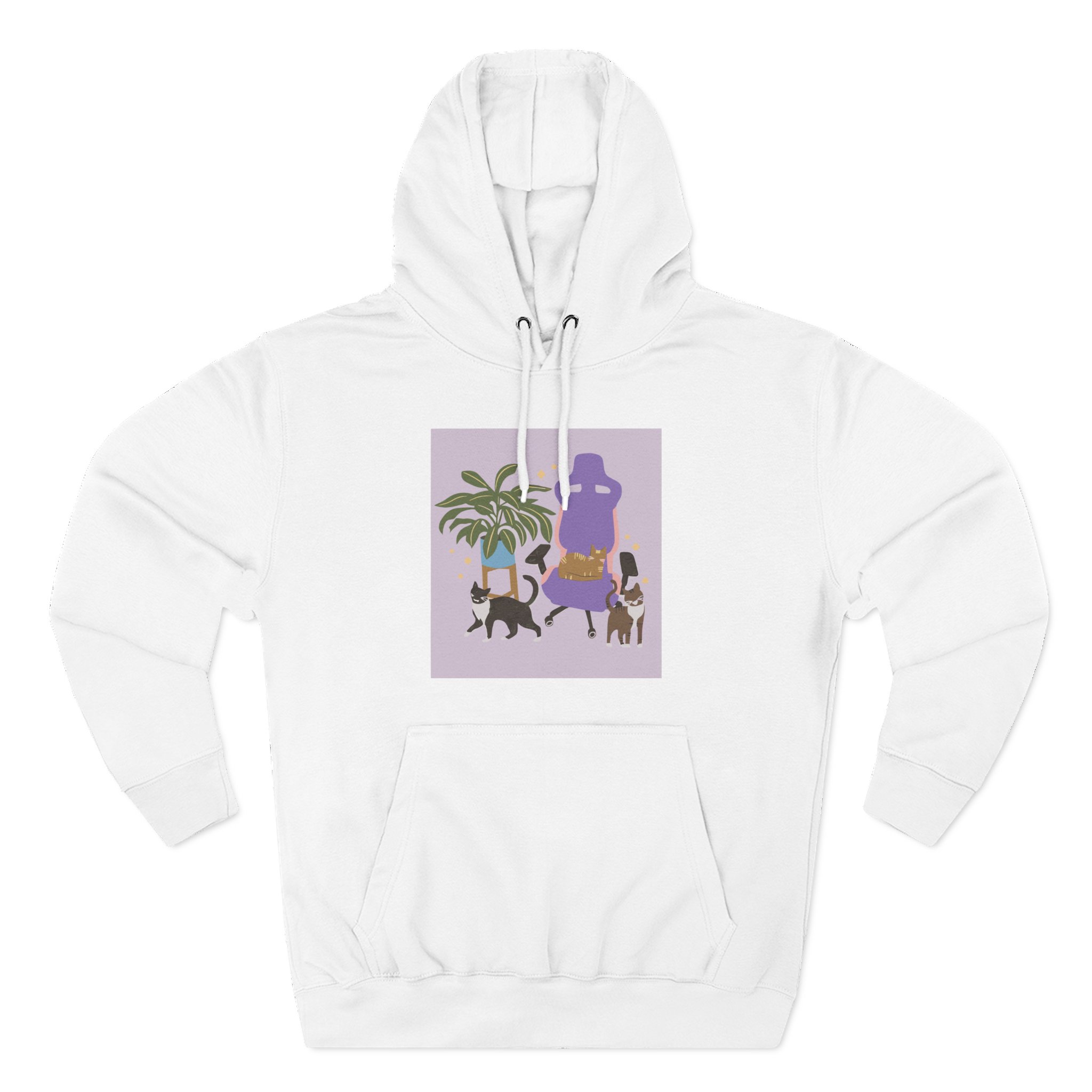 Lilsimsie Three-Panel Fleece Hoodie