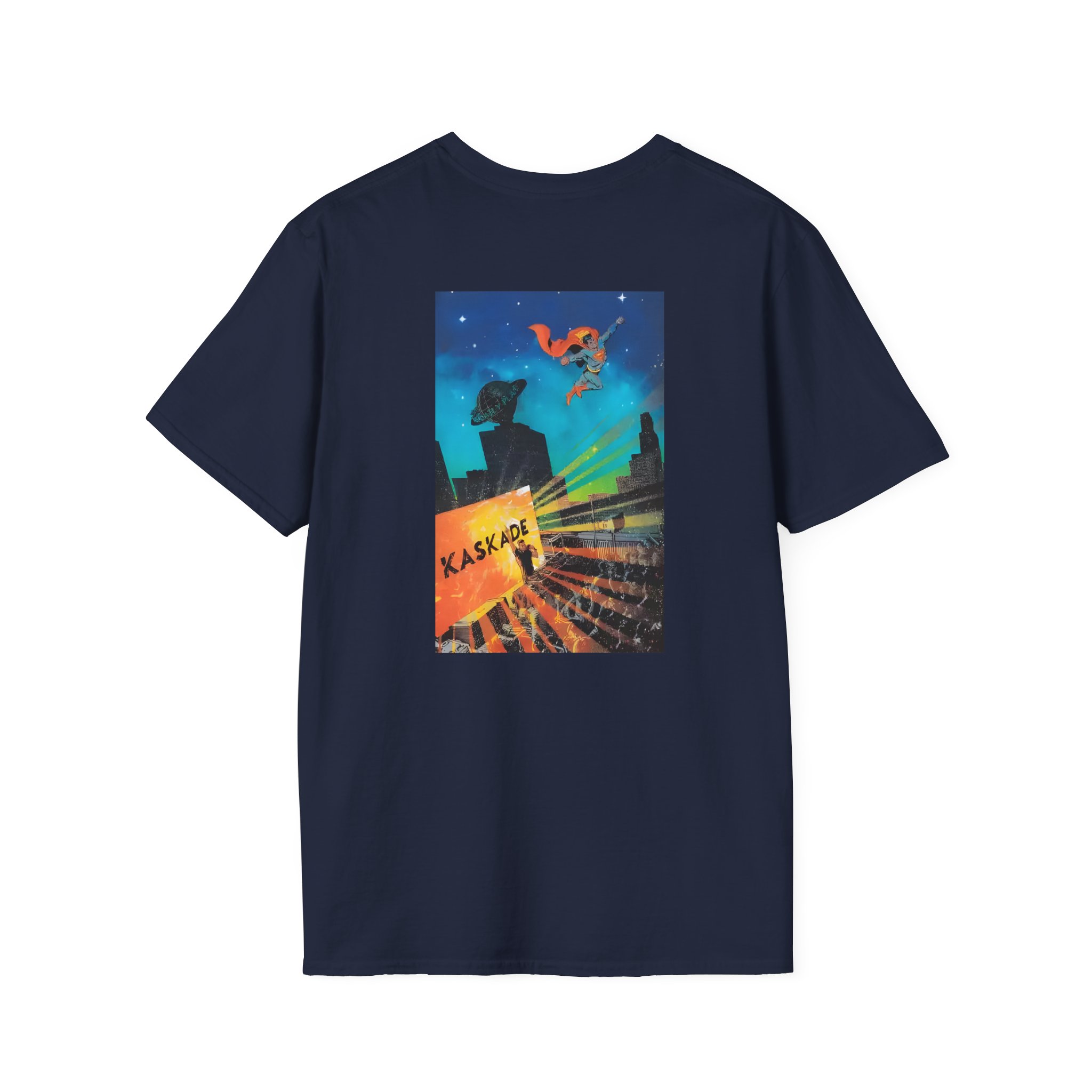 Kaskade X Superman Comic Unisex Softstyle T-Shirt