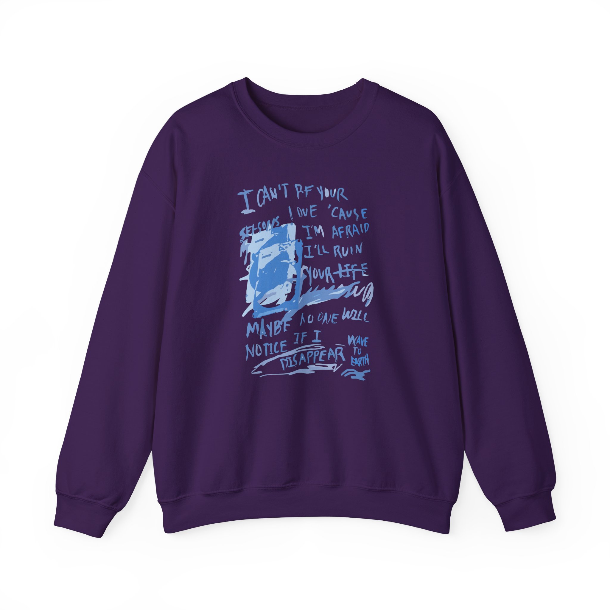 Wave to Earth Unisex Heavy Blendâ„¢ Crewneck Sweatshirt
