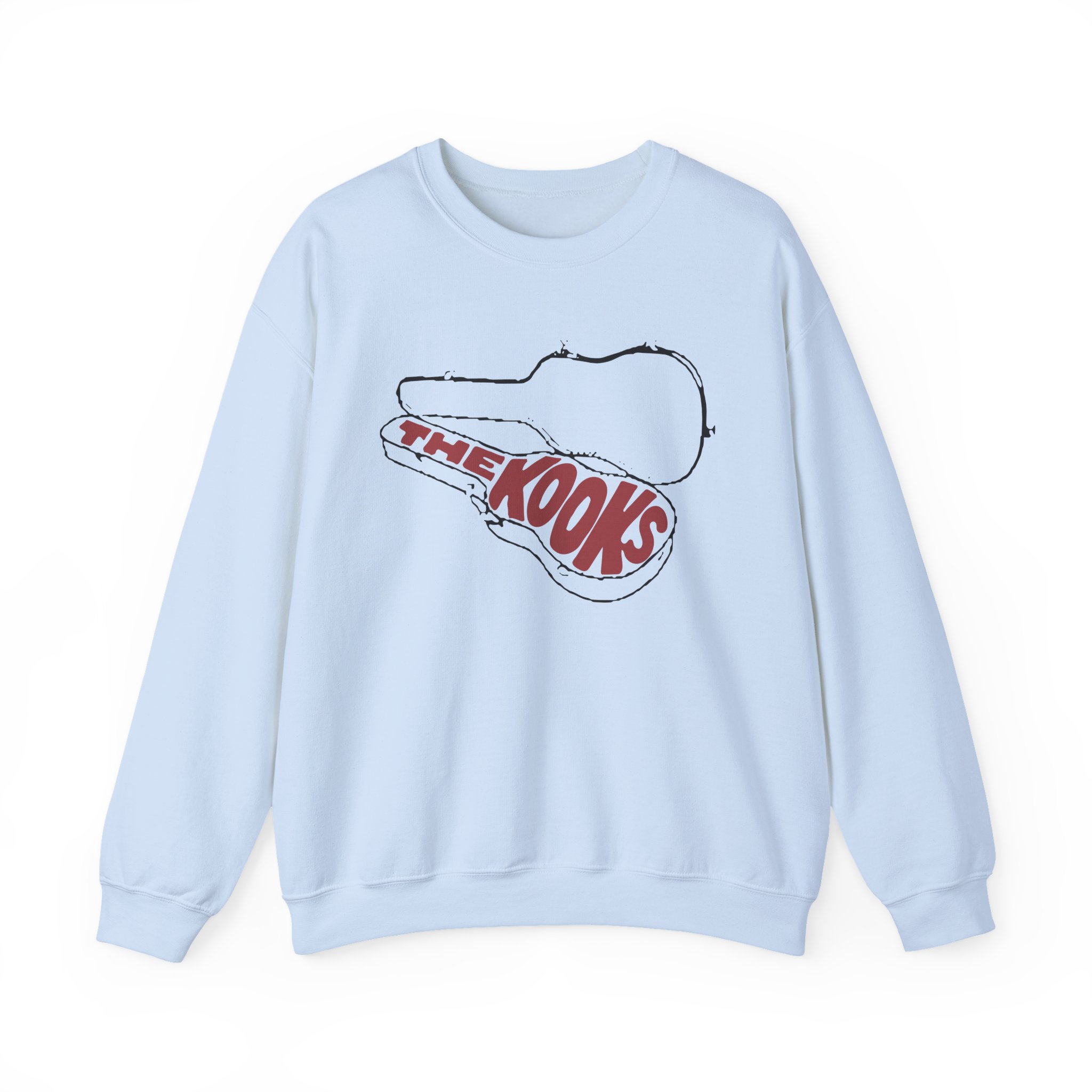 The Kooks Guitar Case Unisex Heavy Blendâ„¢ Crewneck Sweatshirt
