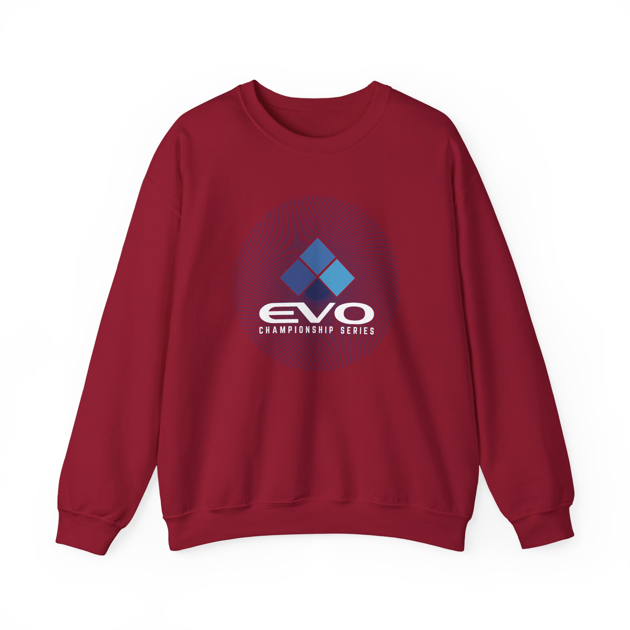 Evo Spiral Unisex Heavy Blendâ„¢ Crewneck Sweatshirt