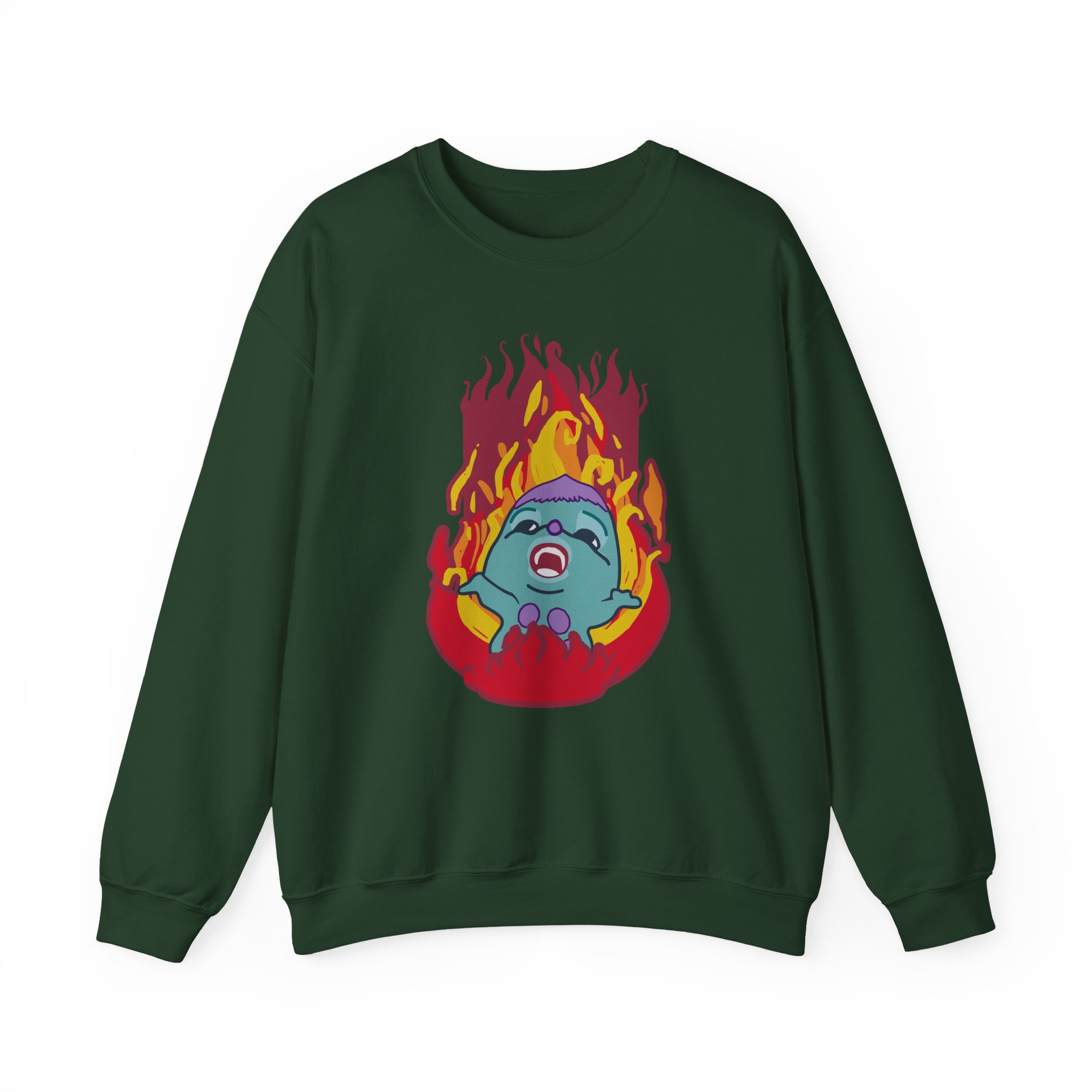Samantha Eve Bb Fire Unisex Heavy Blend Crewneck Sweatshirt