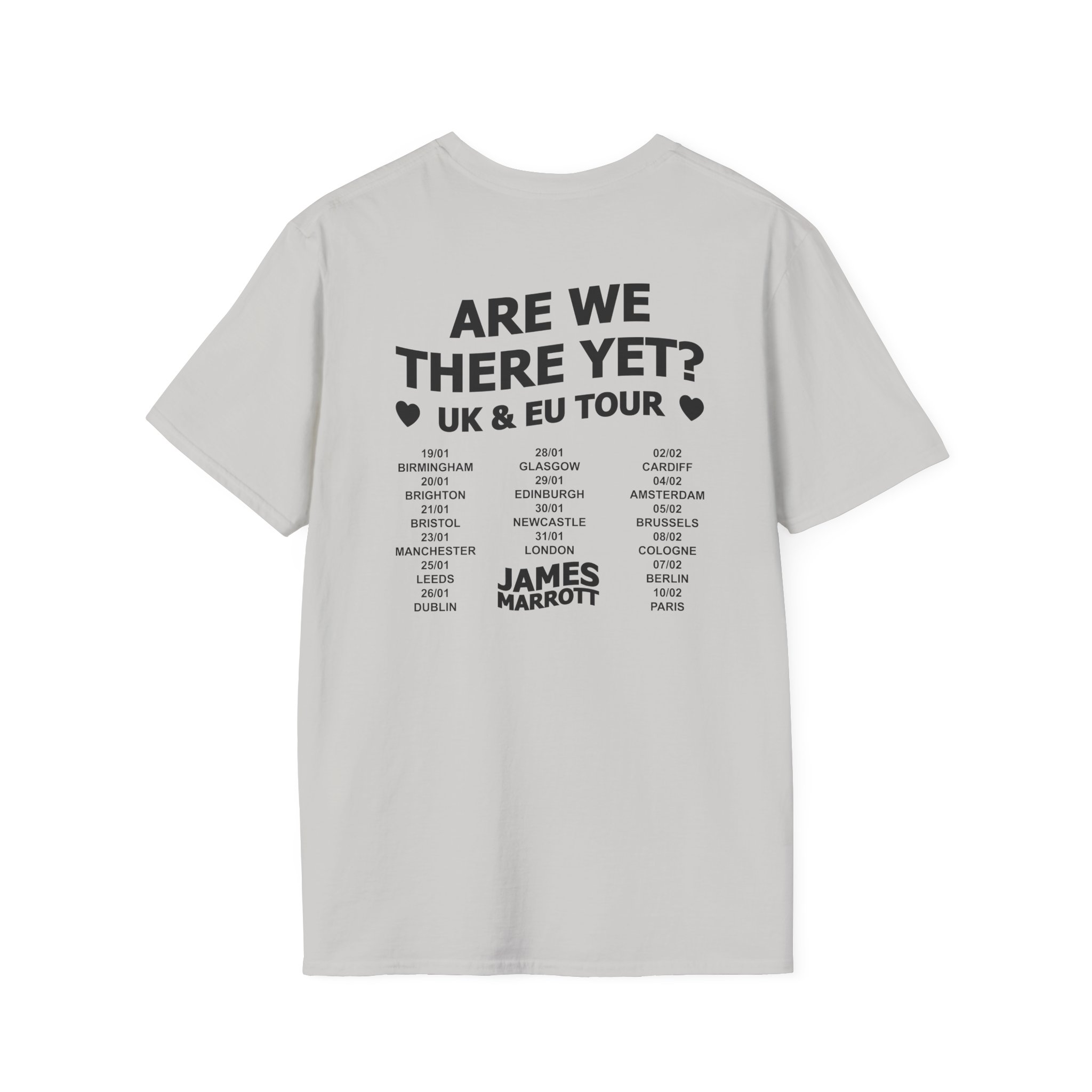 James Marriott 2024 Tour Logo Unisex Softstyle T-Shirt