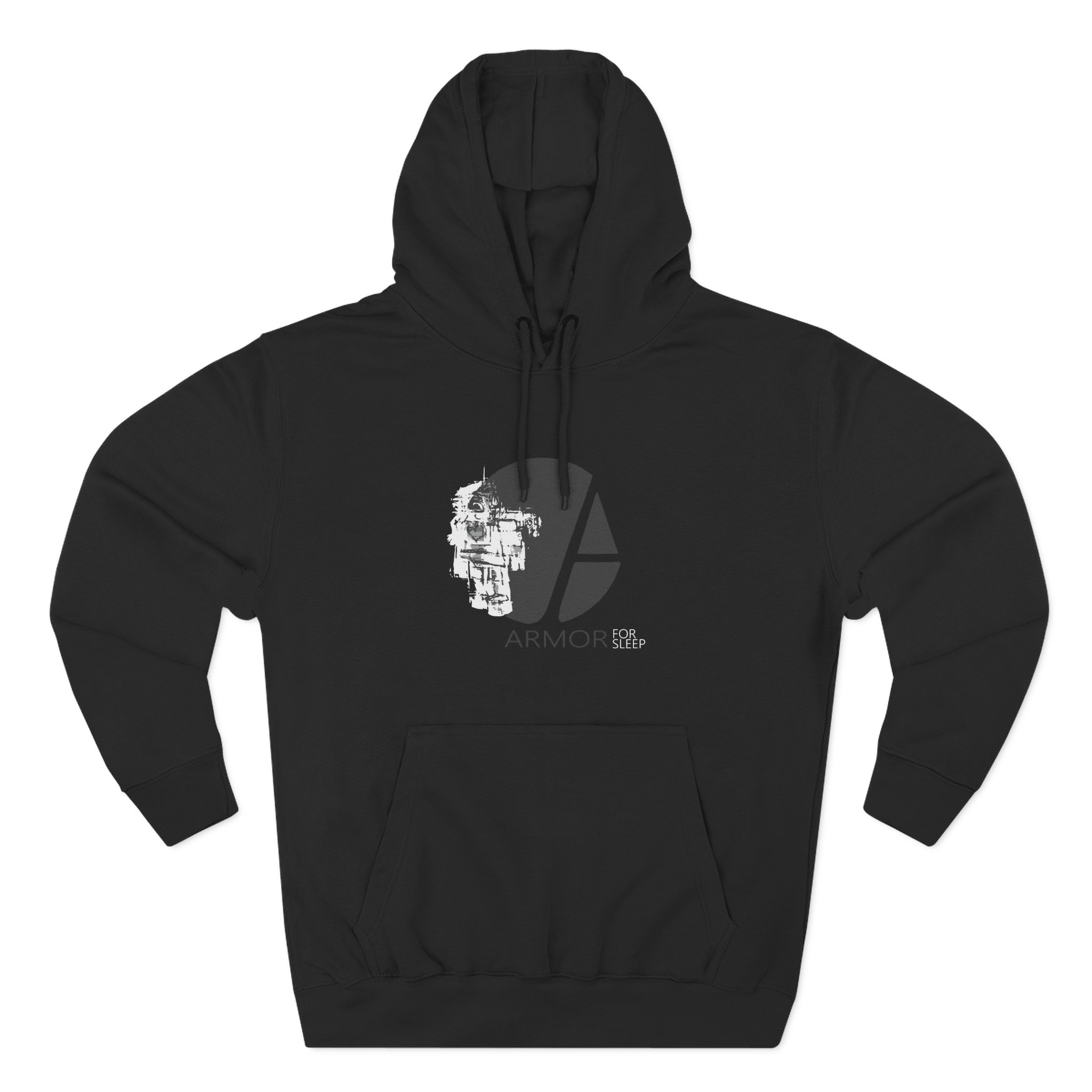 Armor for Sleep Robot on Three-panel Fleece Hoodie