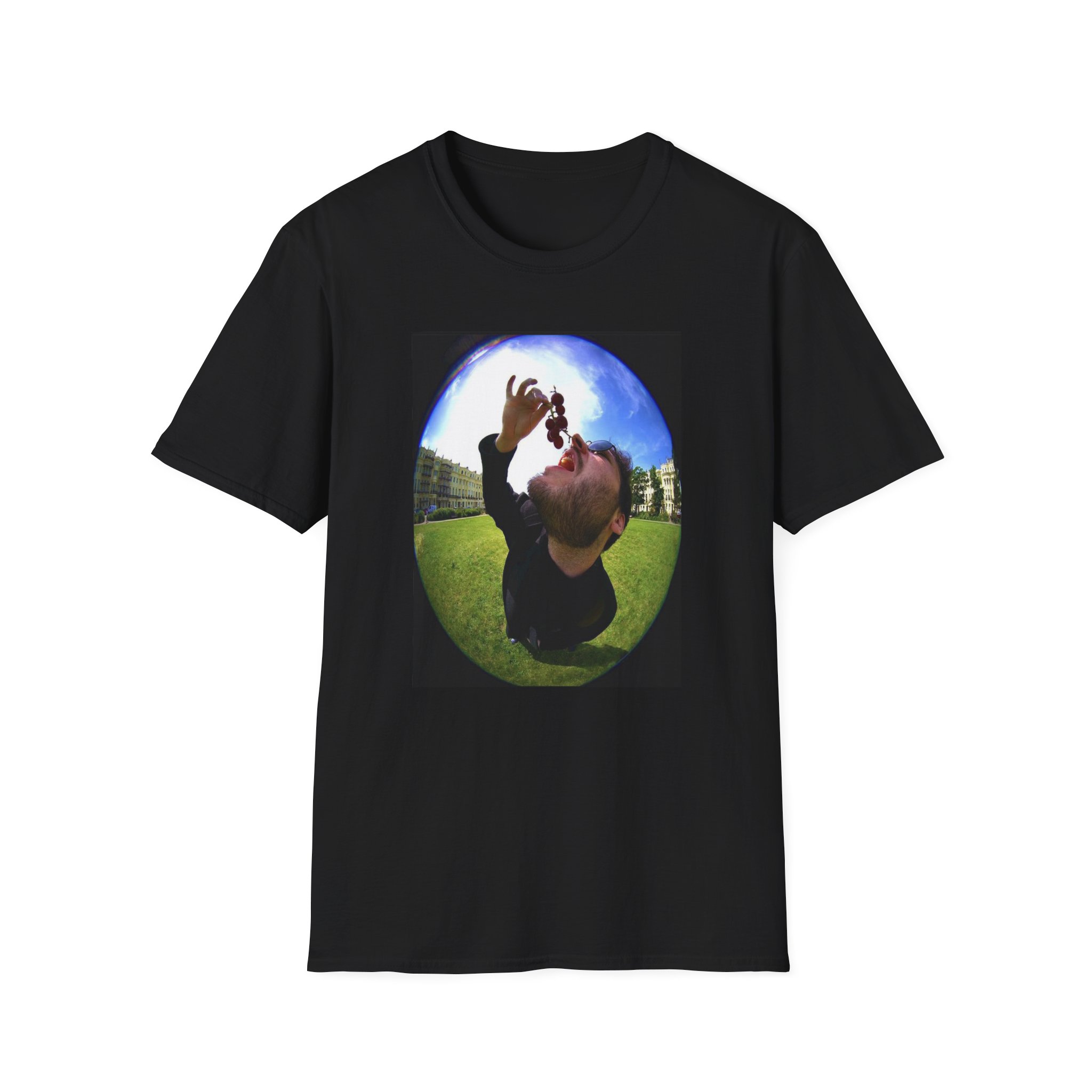 Grapes by James Marriott Unisex Softstyle T-Shirt