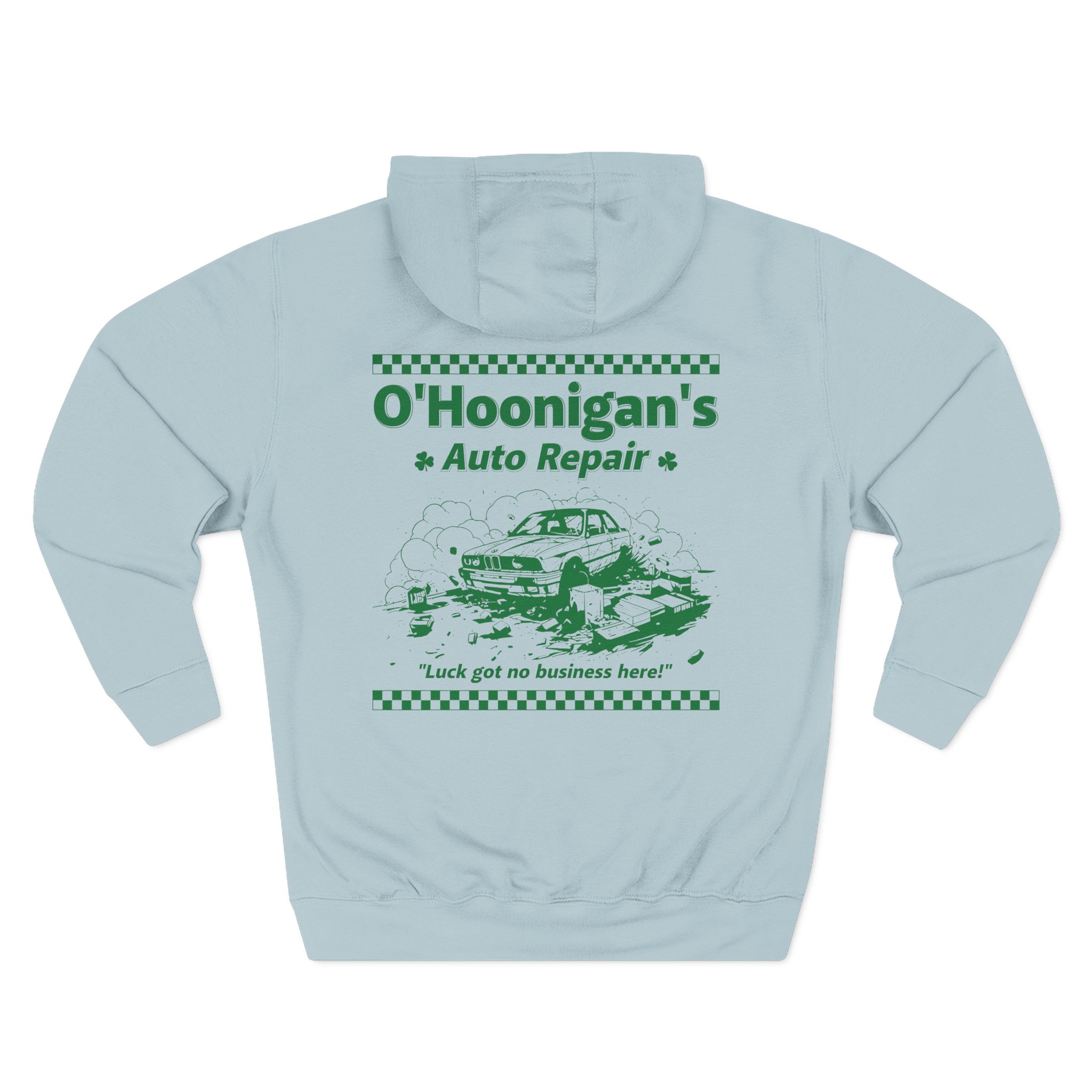 Ken Block Hoonigan O'hoonigans Three-Panel Fleece Hoodie