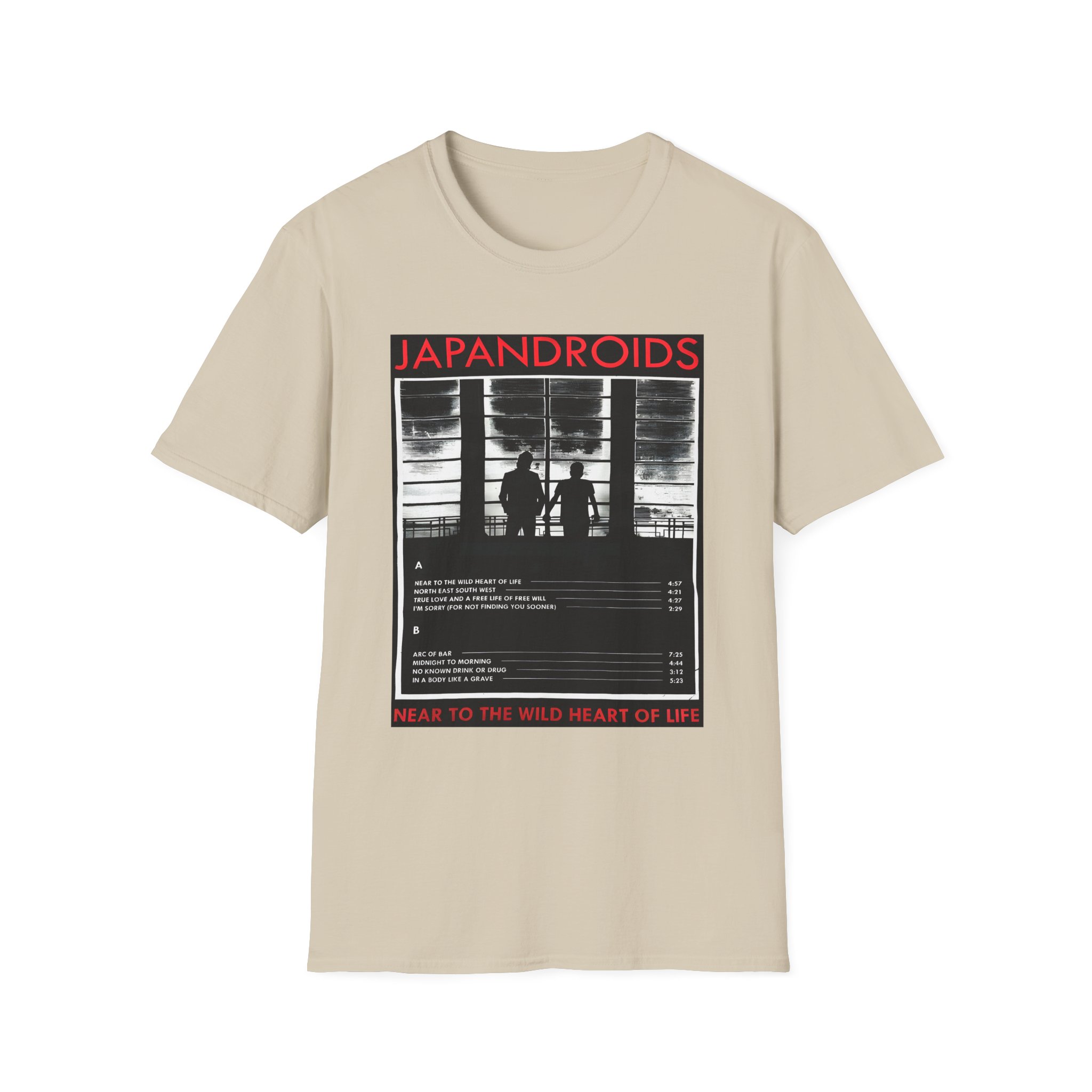 Japandroids Near to the Wild Heart of Life Unisex Softstyle T-Shirt