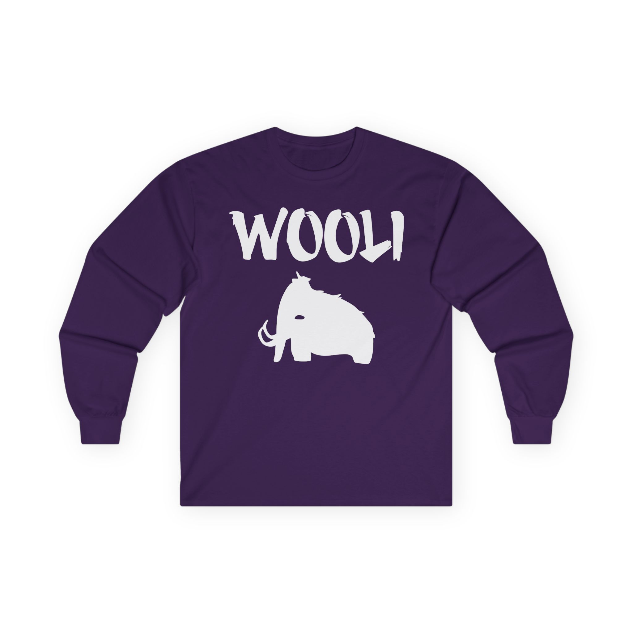 Wooli Logo Unisex Ultra Cotton Long Sleeve Tee