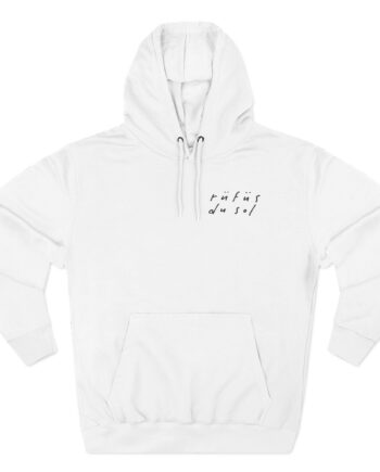 Rufus Du Sol Three-Panel Fleece Hoodie