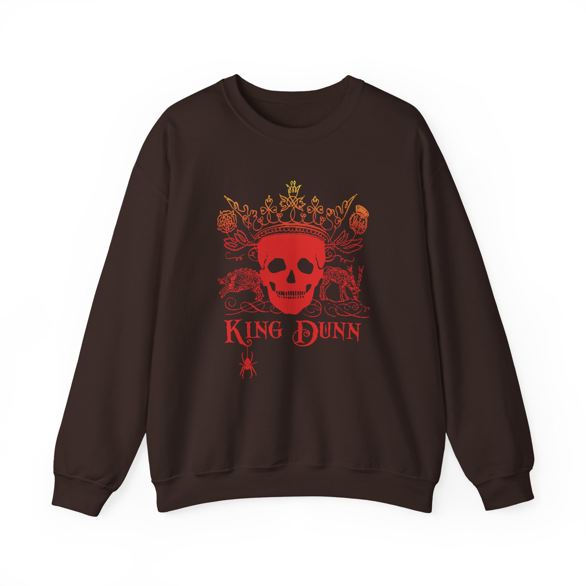 Melvins King Dunn Crown Skull Unisex Heavy Blendâ„¢ Crewneck Sweatshirt