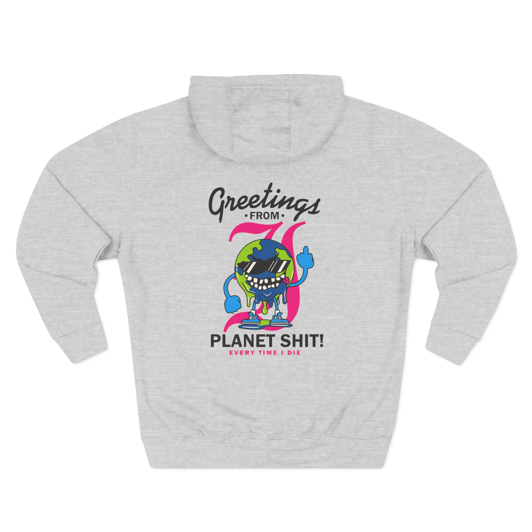 Every Time I Die Planet Three-panel Fleece Hoodie