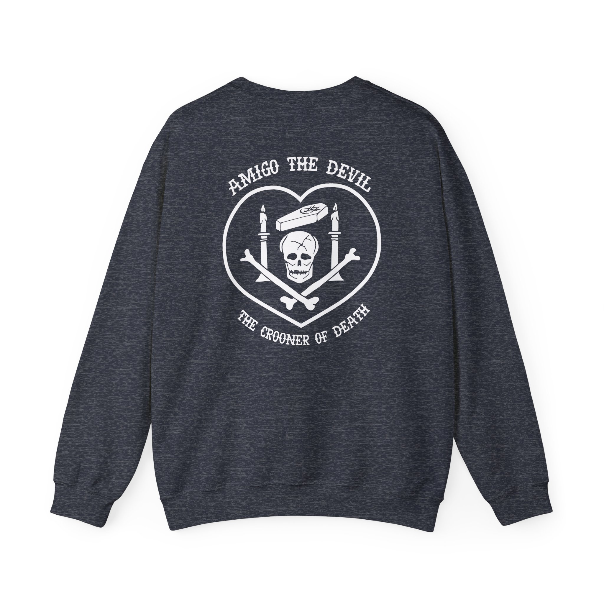 Amigo the Devil Born Against Unisex Heavy Blendâ„¢ Crewneck Sweatshirt