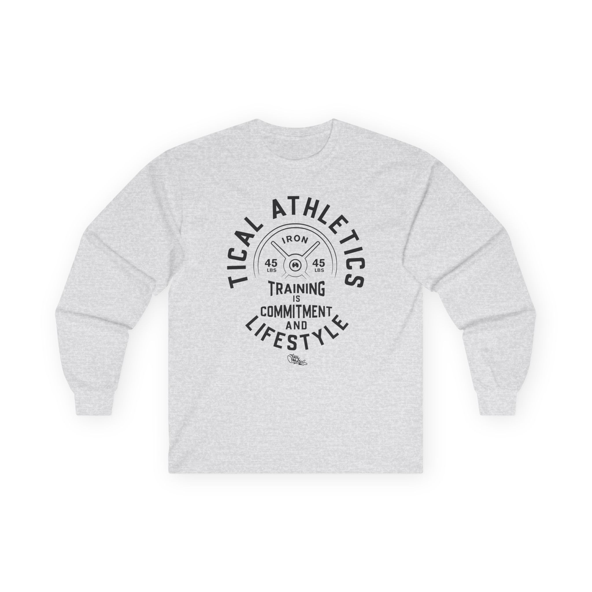 Method Man Training is Commitment and Lifestyle Tical Athletic Unisex Ultra Cotton Long Sleeve Tee