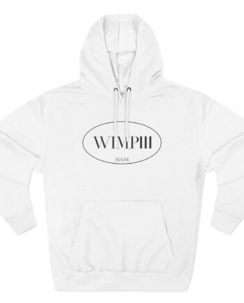 Haim Wimpiii  Three-Panel Fleece Hoodie