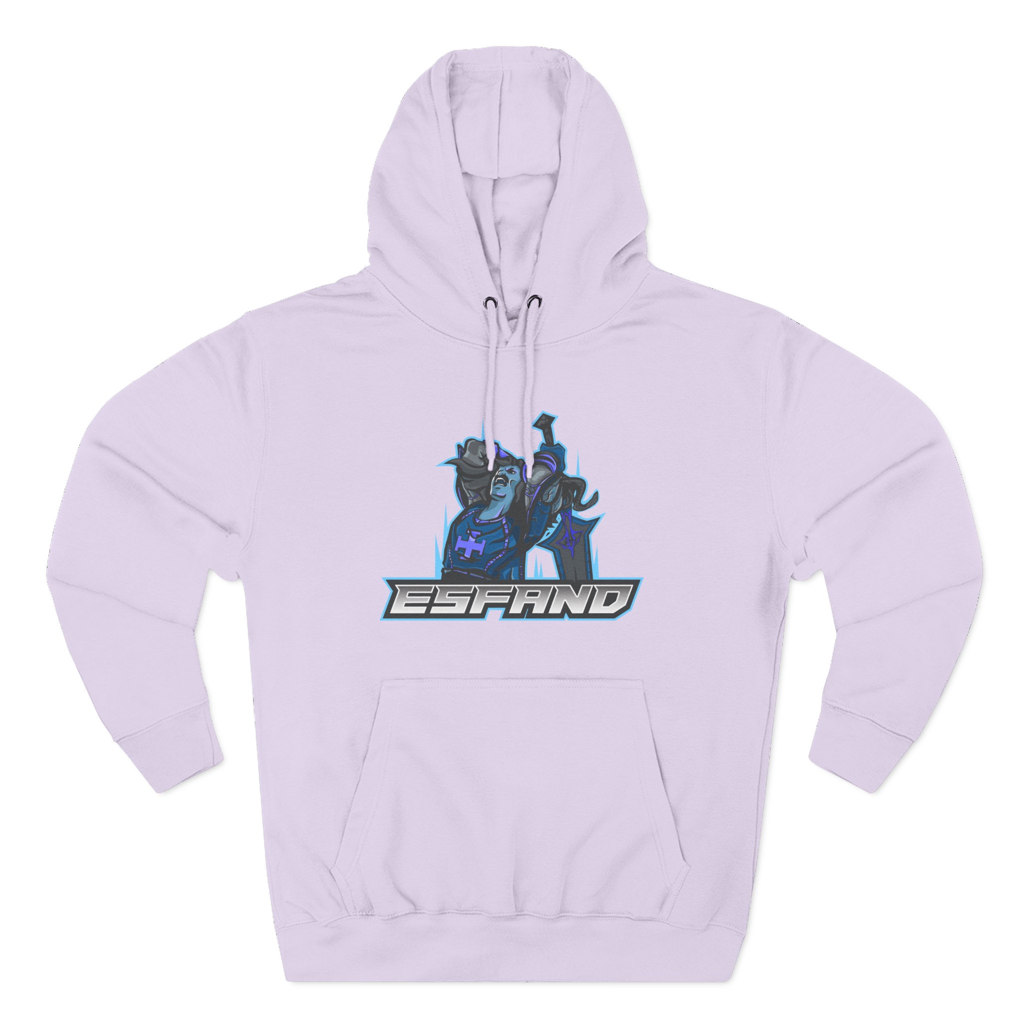 Esfand Three-Panel Fleece Hoodie