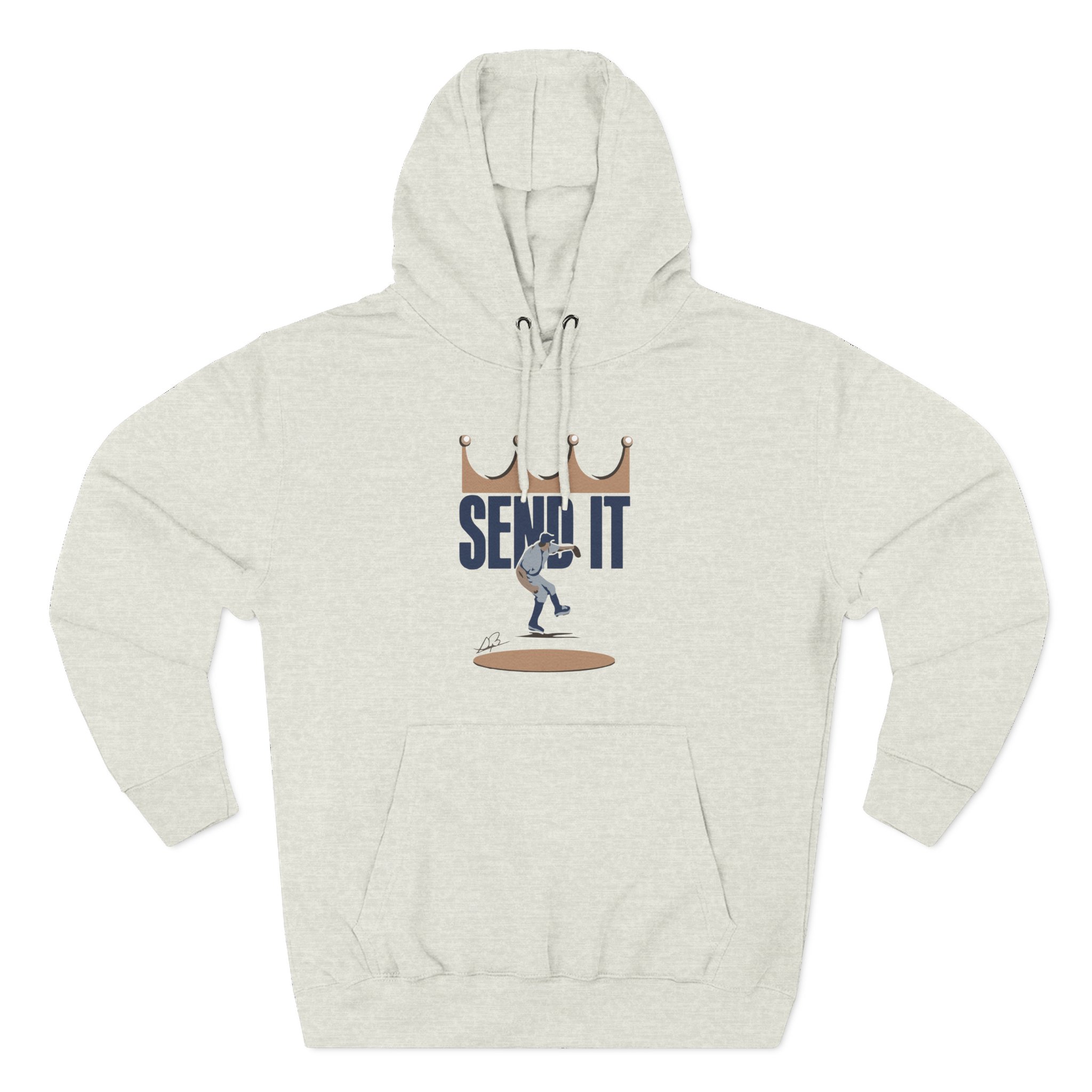 Trevor Bauer Send It Three-Panel Fleece Hoodie