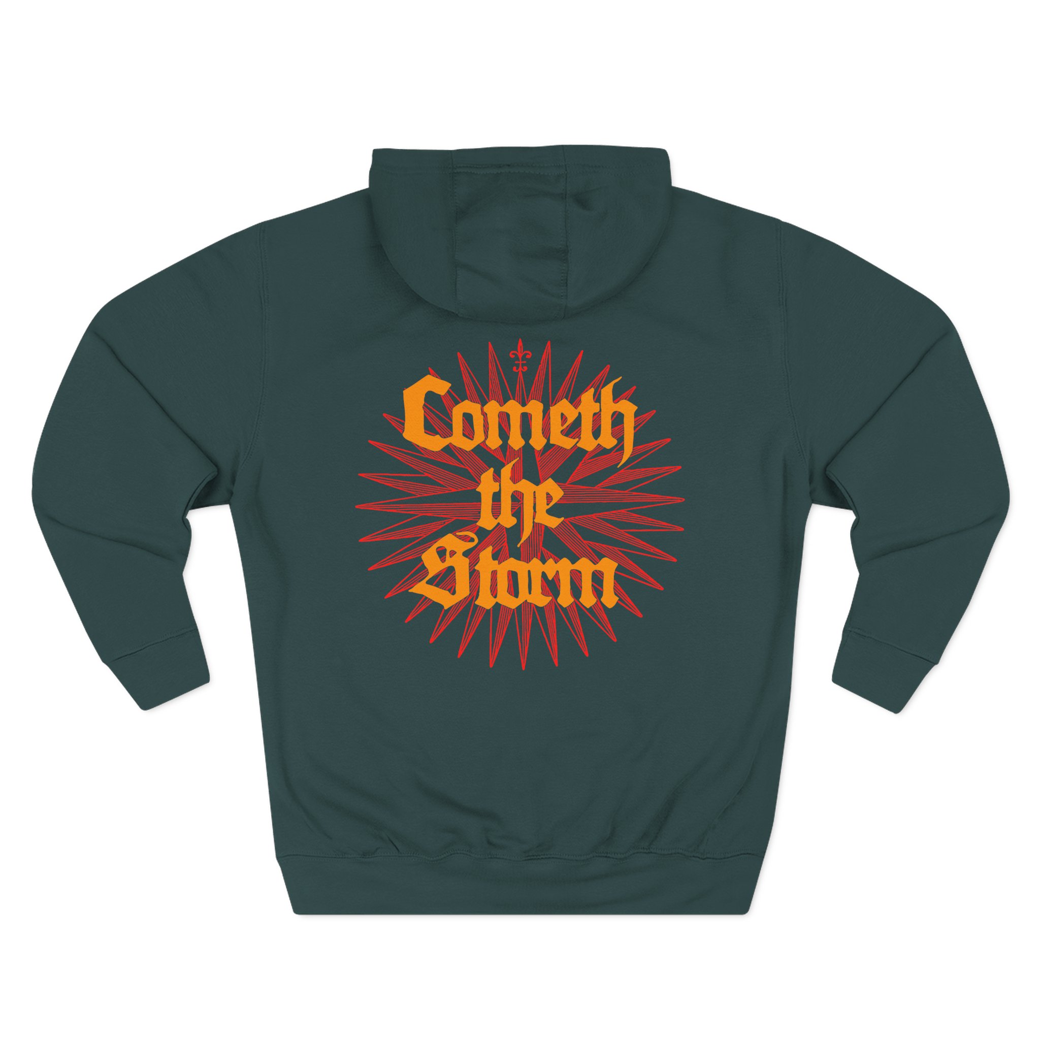 High on Fire Cometh the Storm Three-Panel Fleece Hoodie