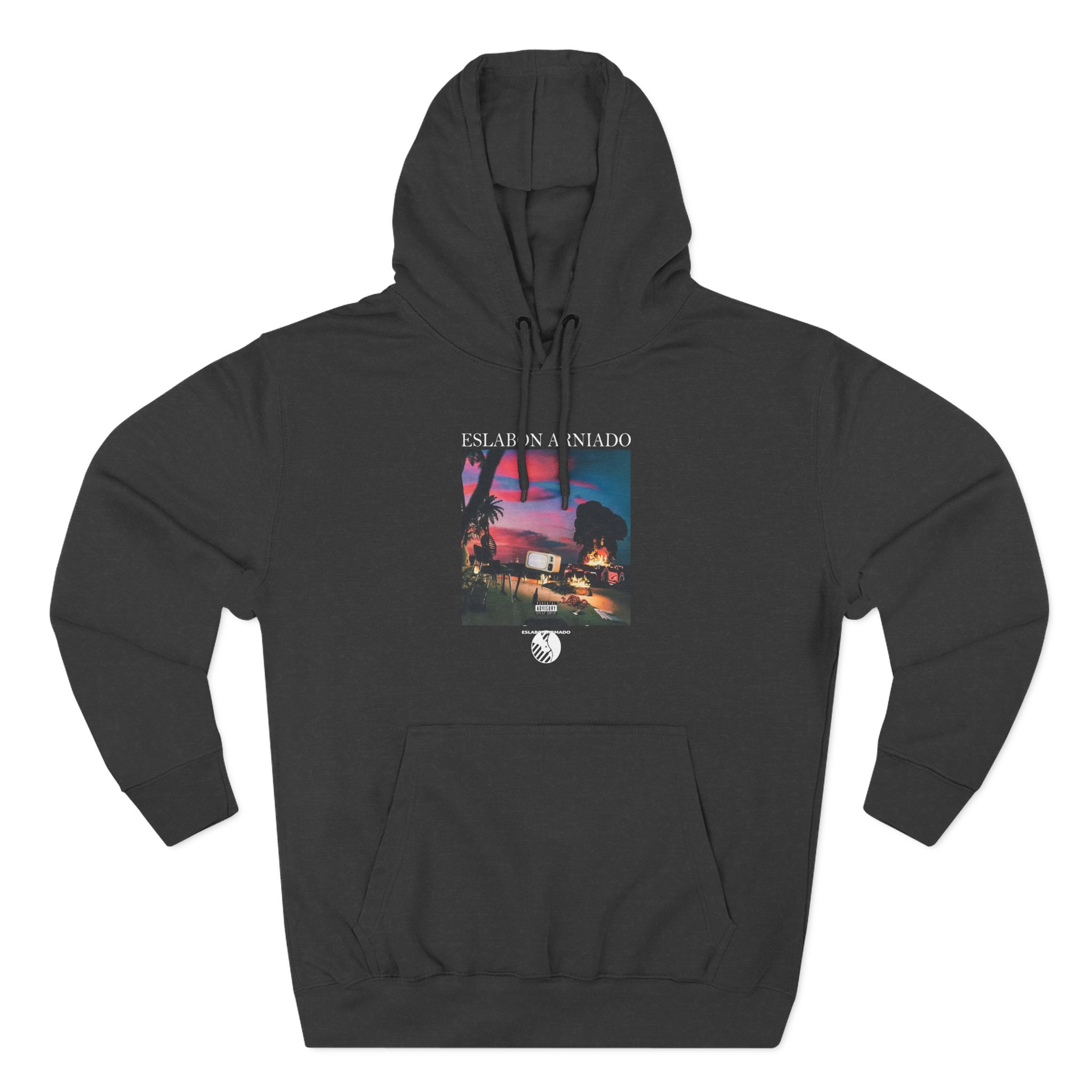 Eslabon Armado Nostalgia Album Three-Panel Fleece Hoodie