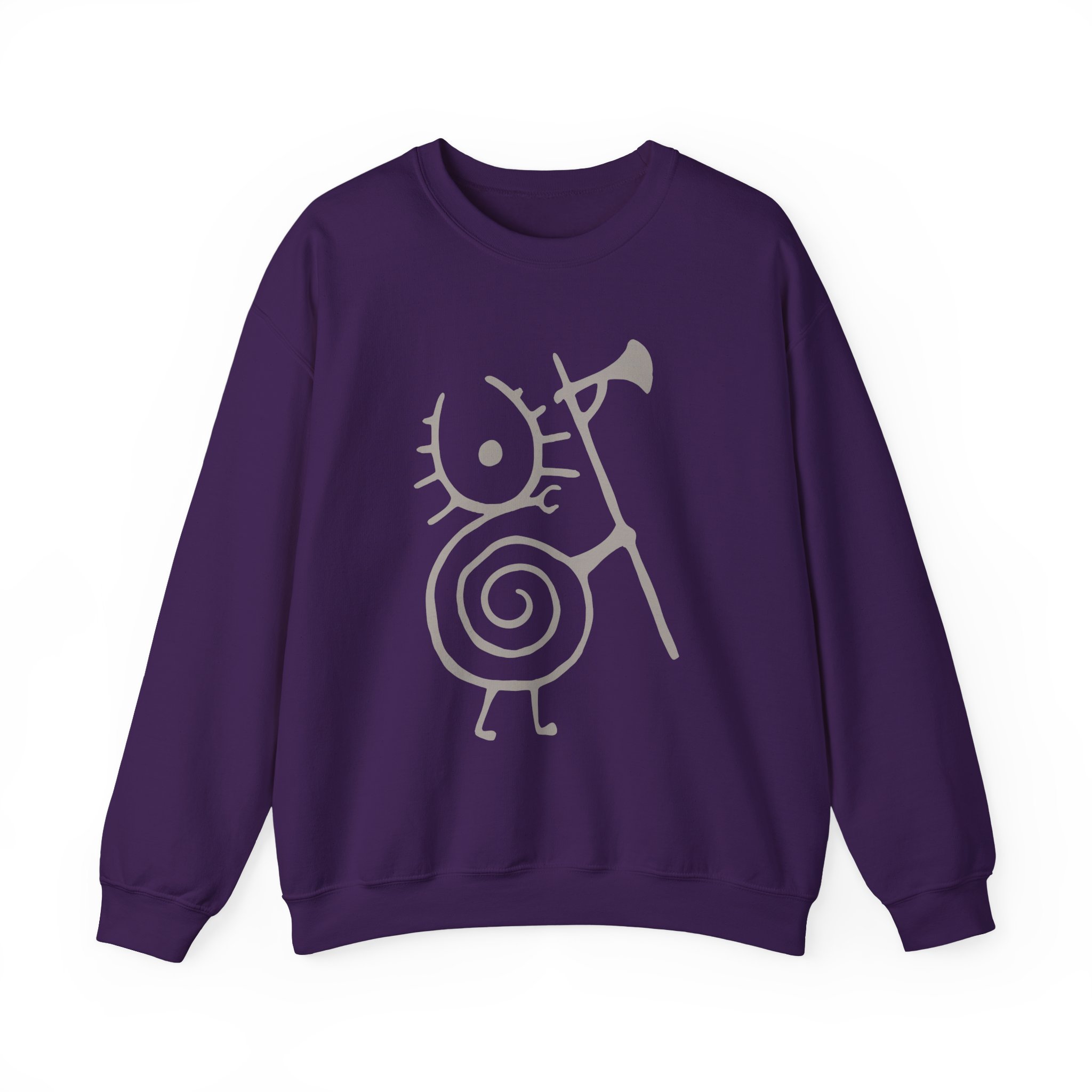 Heilung Warrior Snail Unisex Heavy Blendâ„¢ Crewneck Sweatshirt