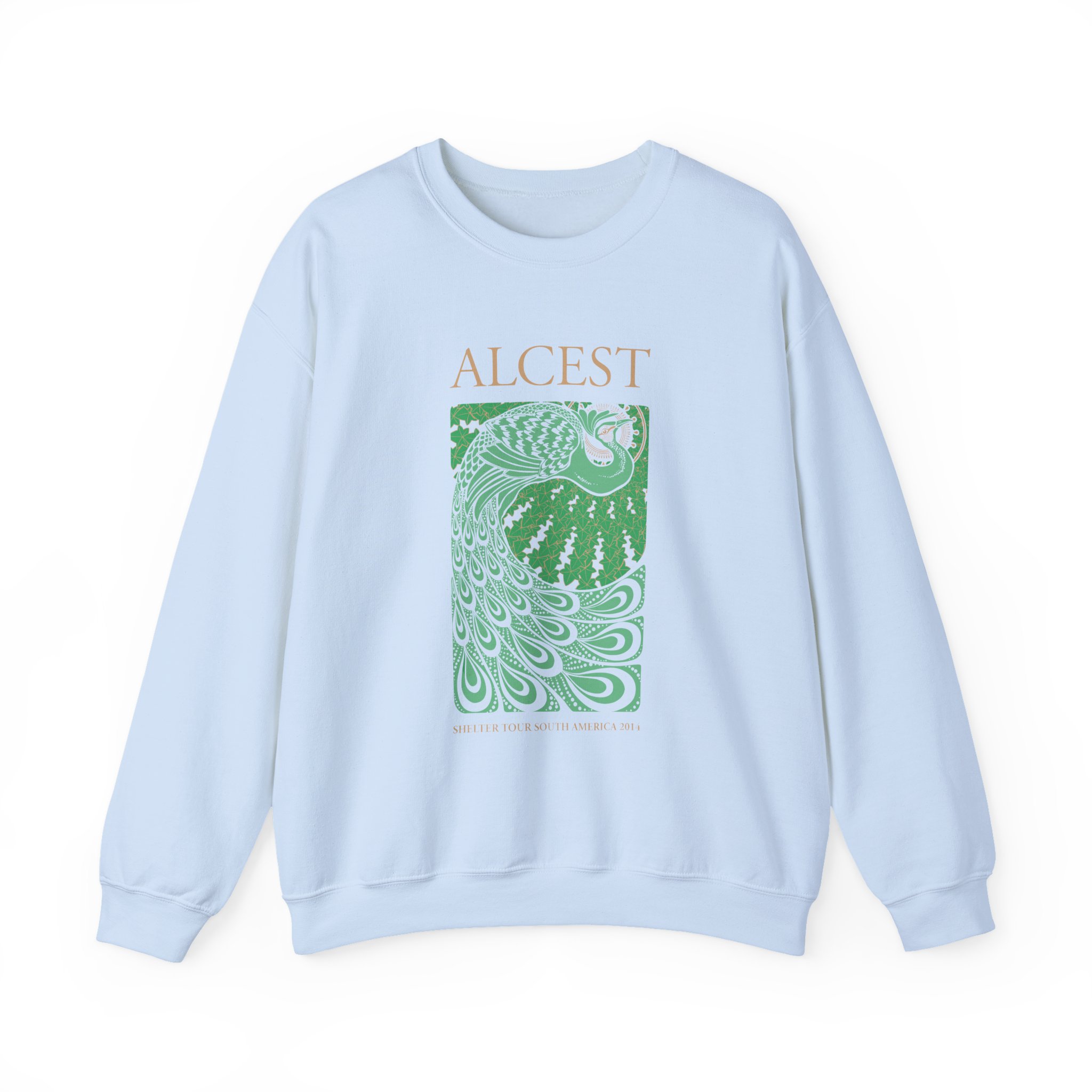 Alcest Shelter Tour South America 2014 Unisex Heavy Blendâ„¢ Crewneck Sweatshirt