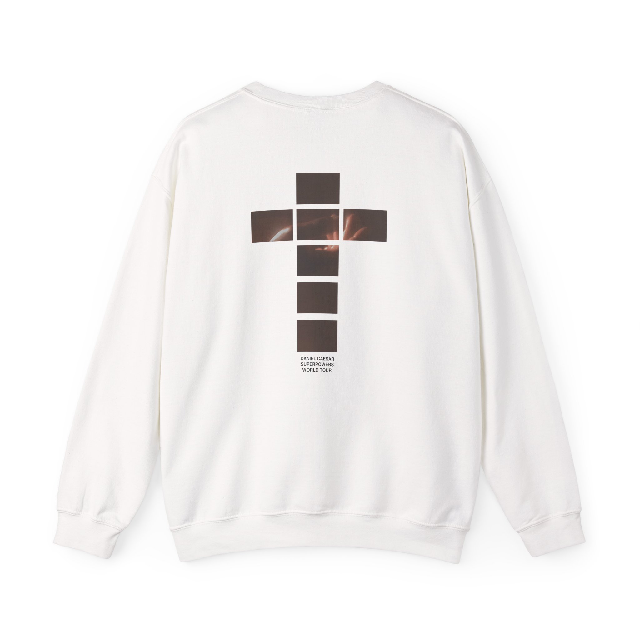 Daniel Caesar Superpowers World Tour Unisex Heavy Blendâ„¢ Crewneck Sweatshirt