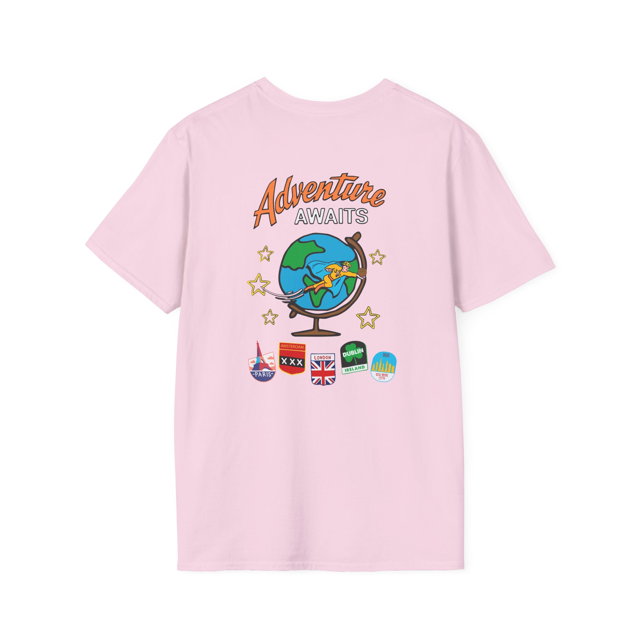 Ryan Trahan One Cent Adventure Awaits Travel Club Unisex Softstyle T-Shirt
