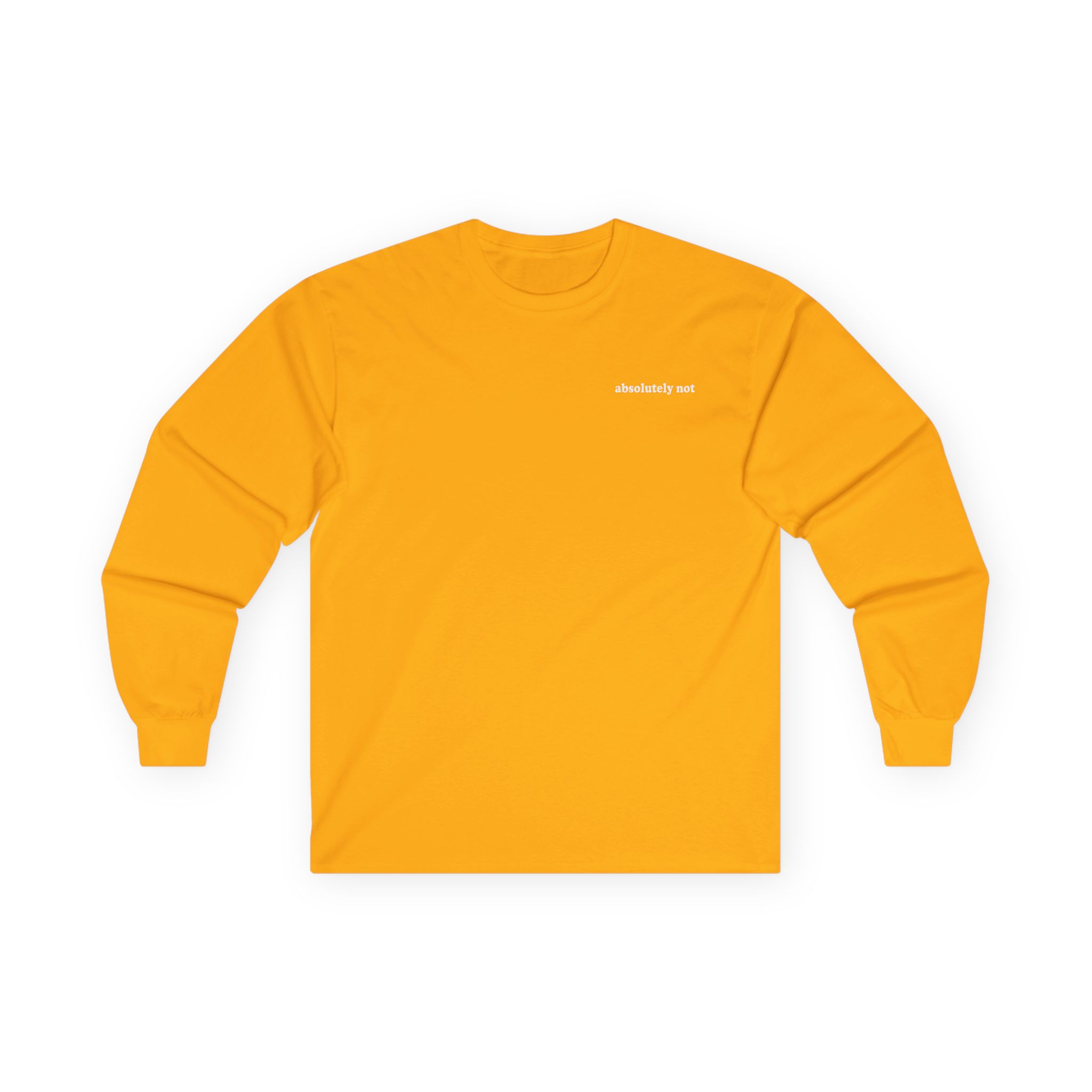 Elyse Myers Absolutely Not Unisex Ultra Cotton Long Sleeve Tee