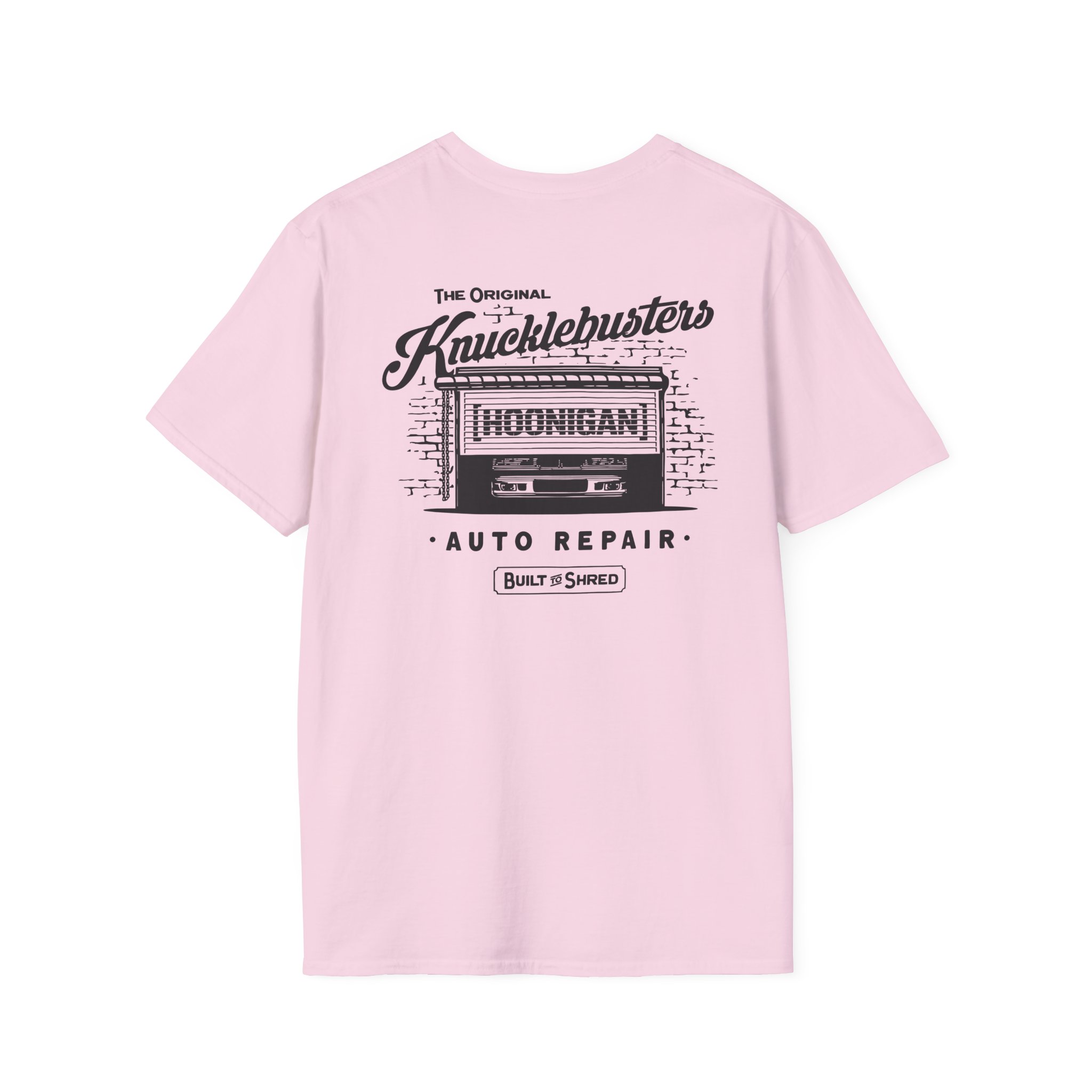 Hoonigan Knucklebusters Auto Repair Unisex Softstyle T-Shirt