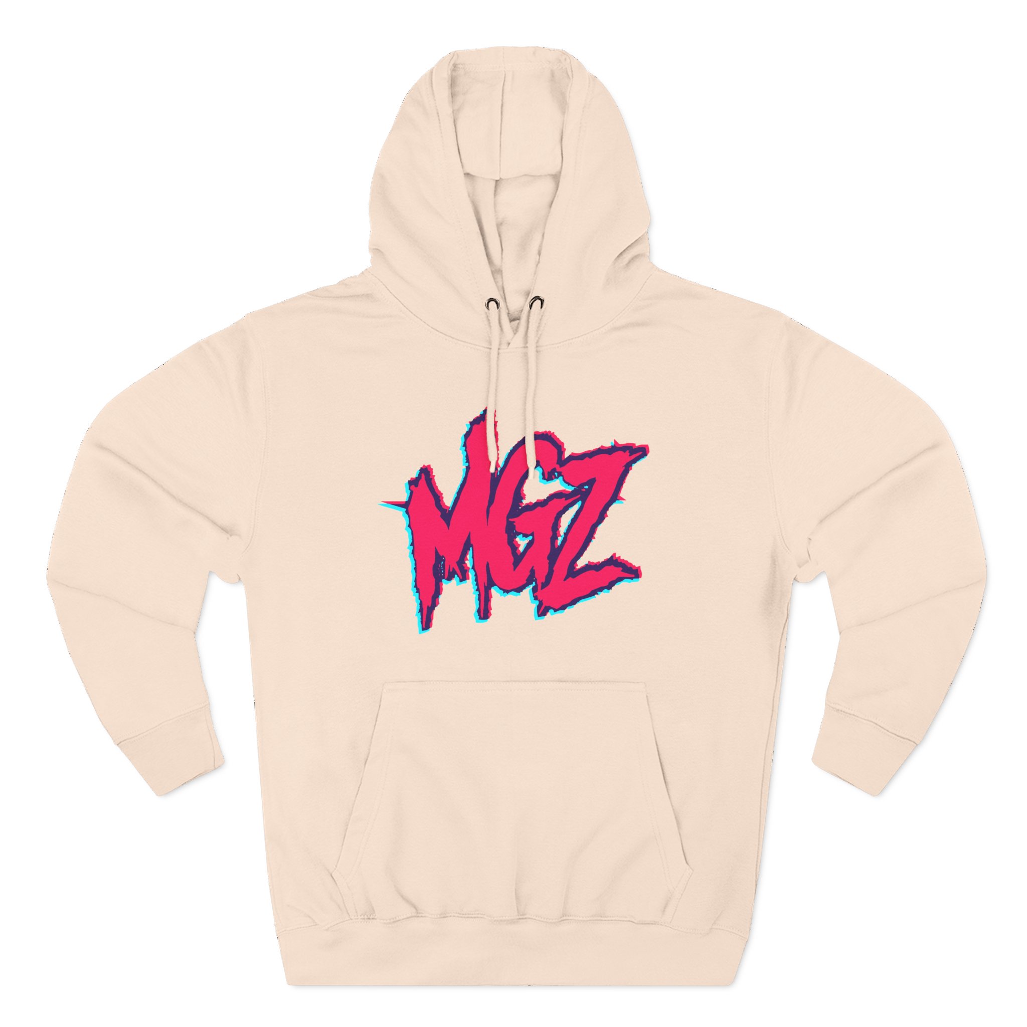 Morgz mgz Three-Panel Fleece Hoodie