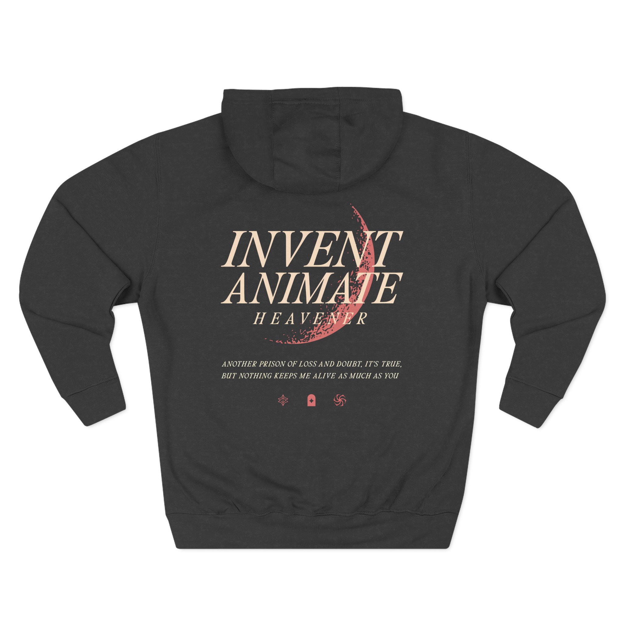 Invent Animate Band Three-Panel Fleece Hoodie