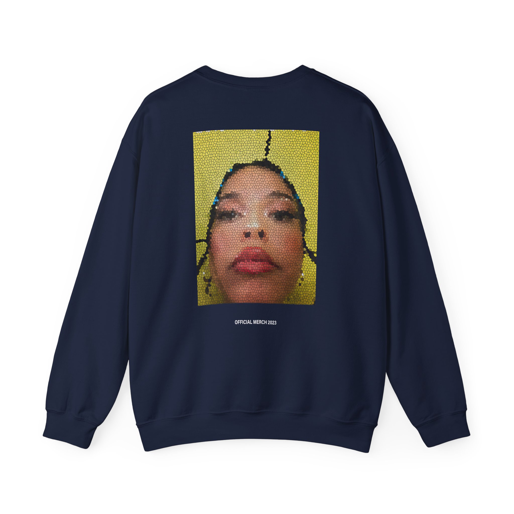 Nina Chuba Mosaic Unisex Heavy Blendâ„¢ Crewneck Sweatshirt