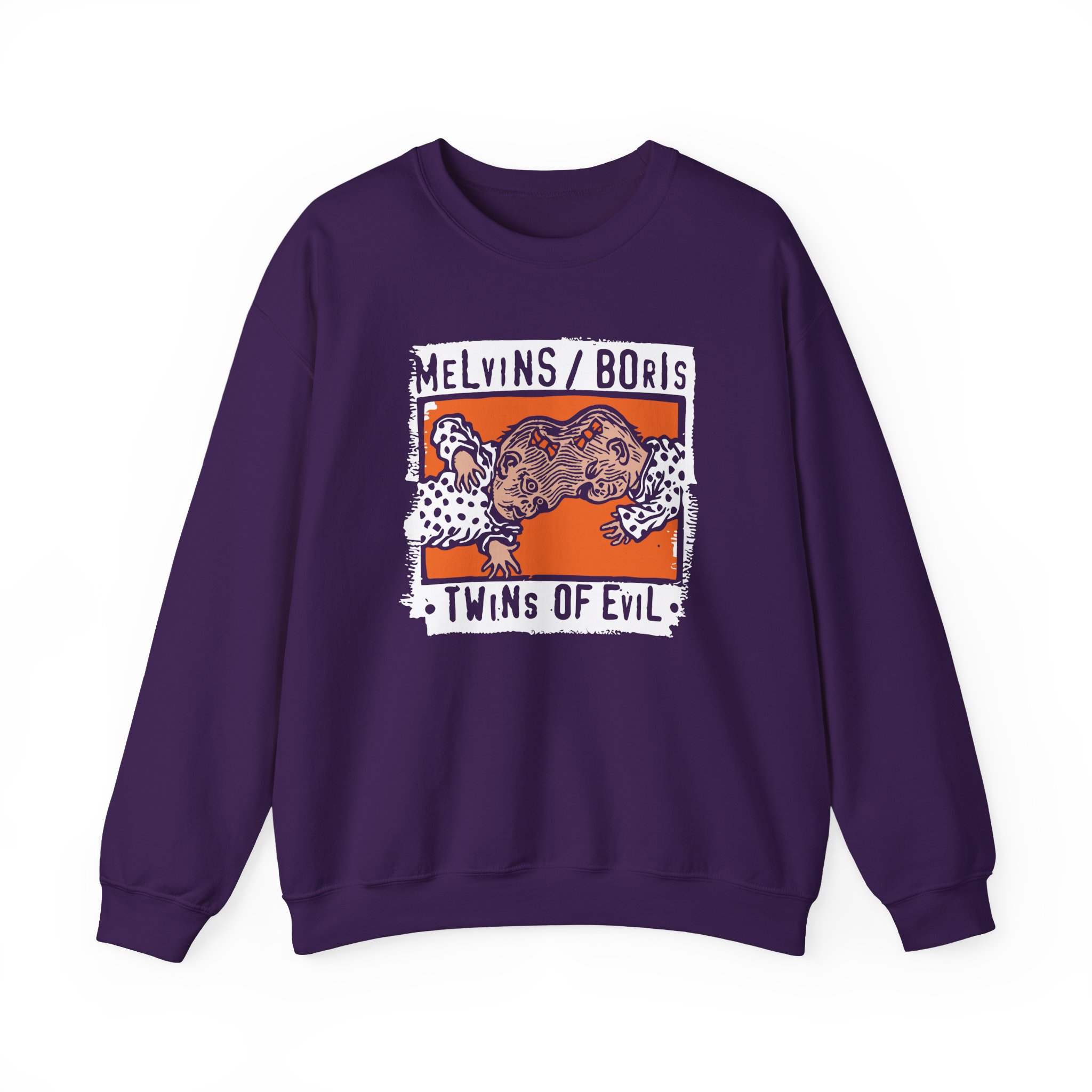 Melvins Twins of Evil Unisex Heavy Blendâ„¢ Crewneck Sweatshirt