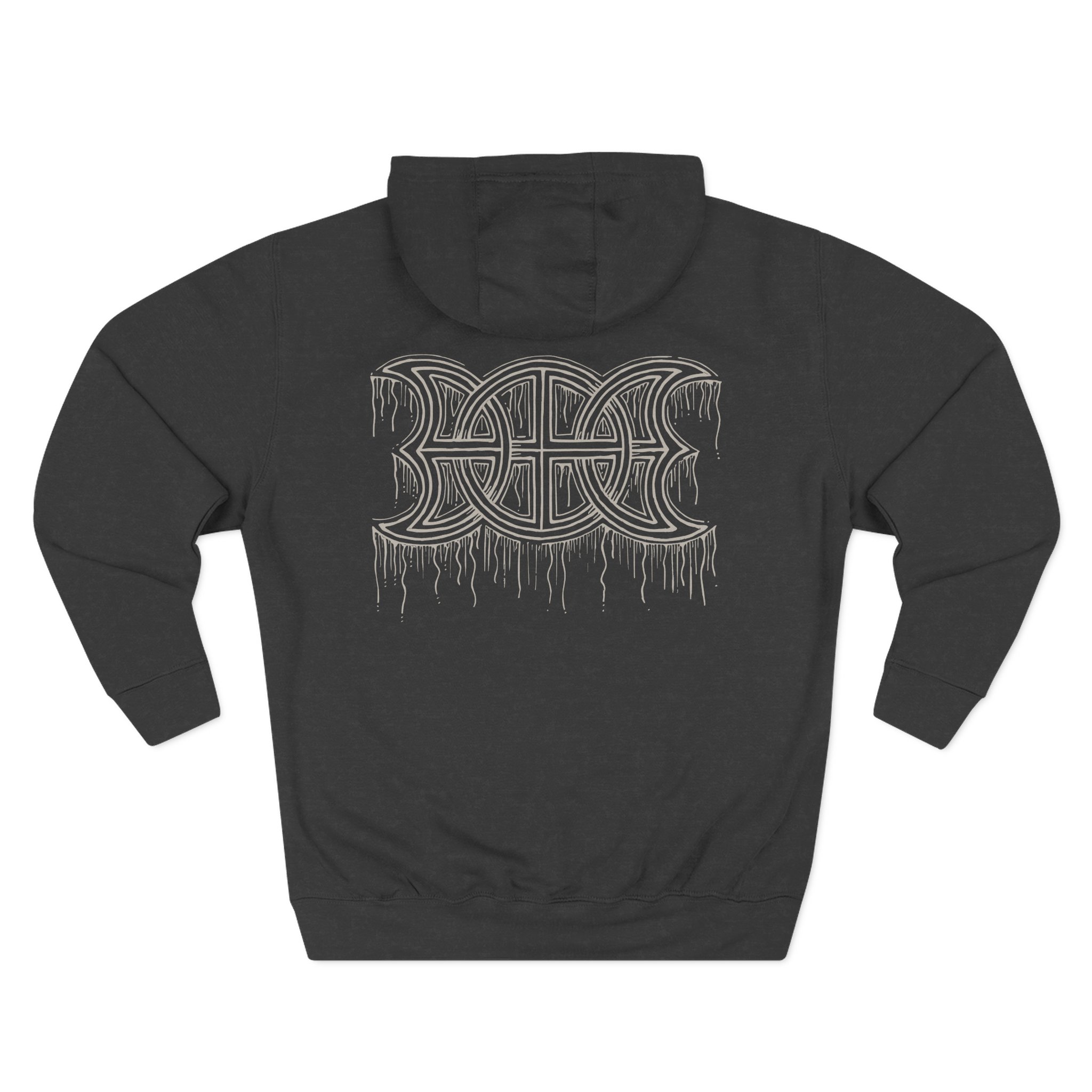 Heilung Sol Og Mani Three-Panel Fleece Hoodie