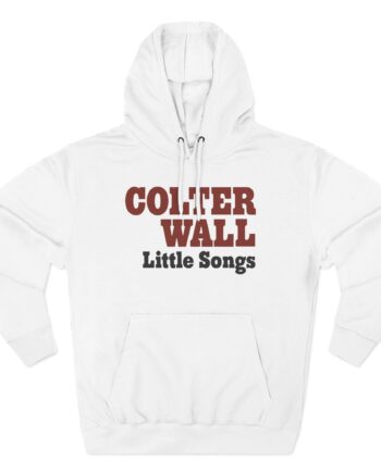Colter Wall Little Songs Three-Panel Fleece Hoodie