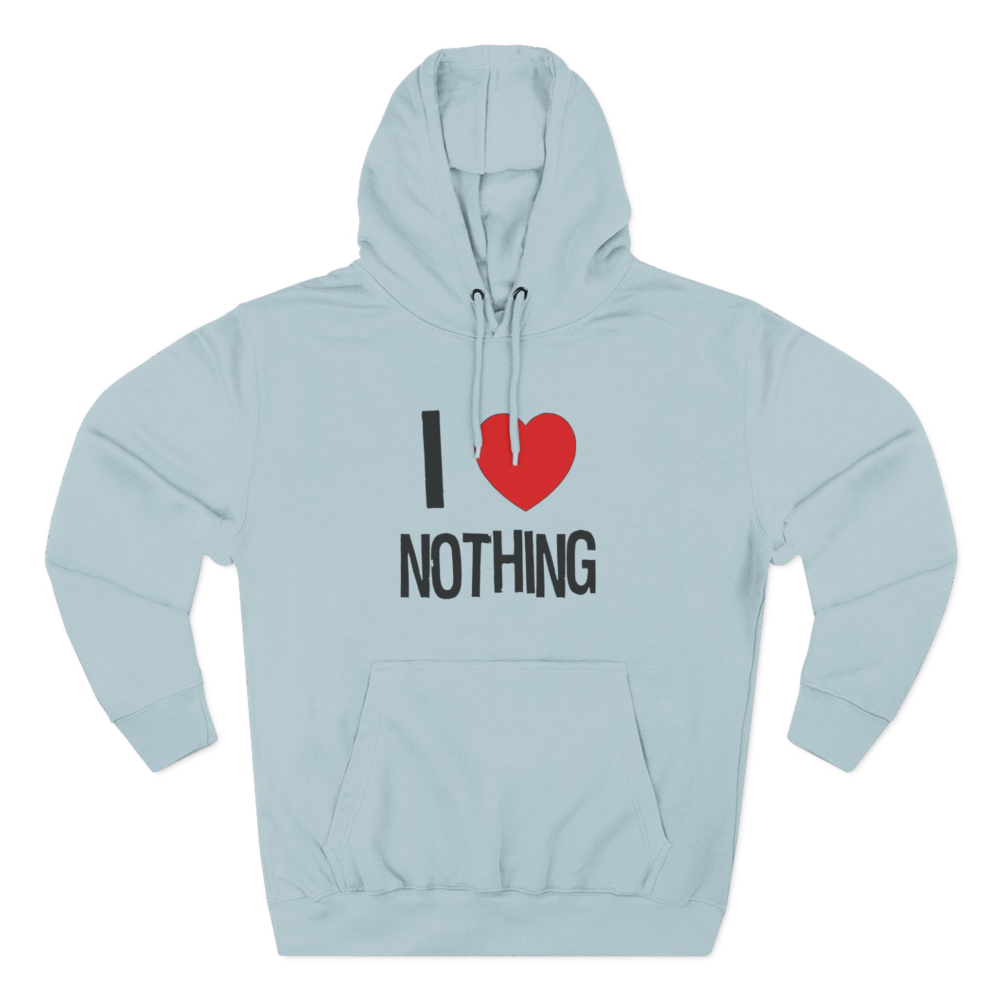 Armor for Sleep I Heart Nothing Three-panel Fleece Hoodie