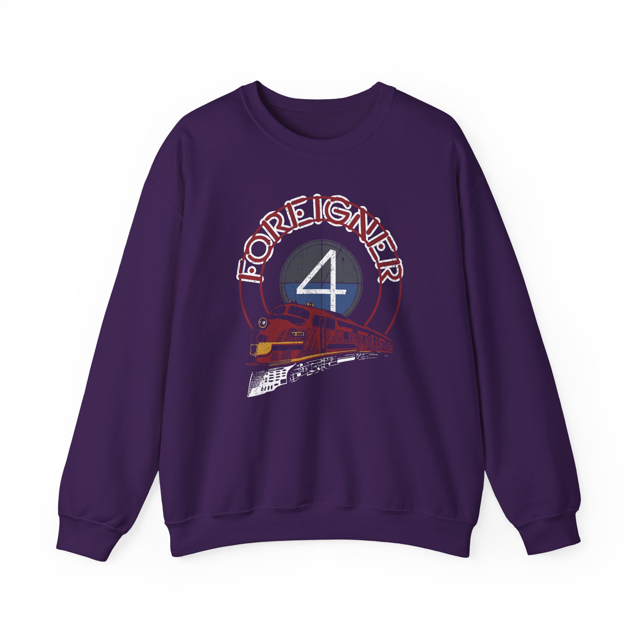 Foreigner Train Unisex Heavy Blendâ„¢ Crewneck Sweatshirt