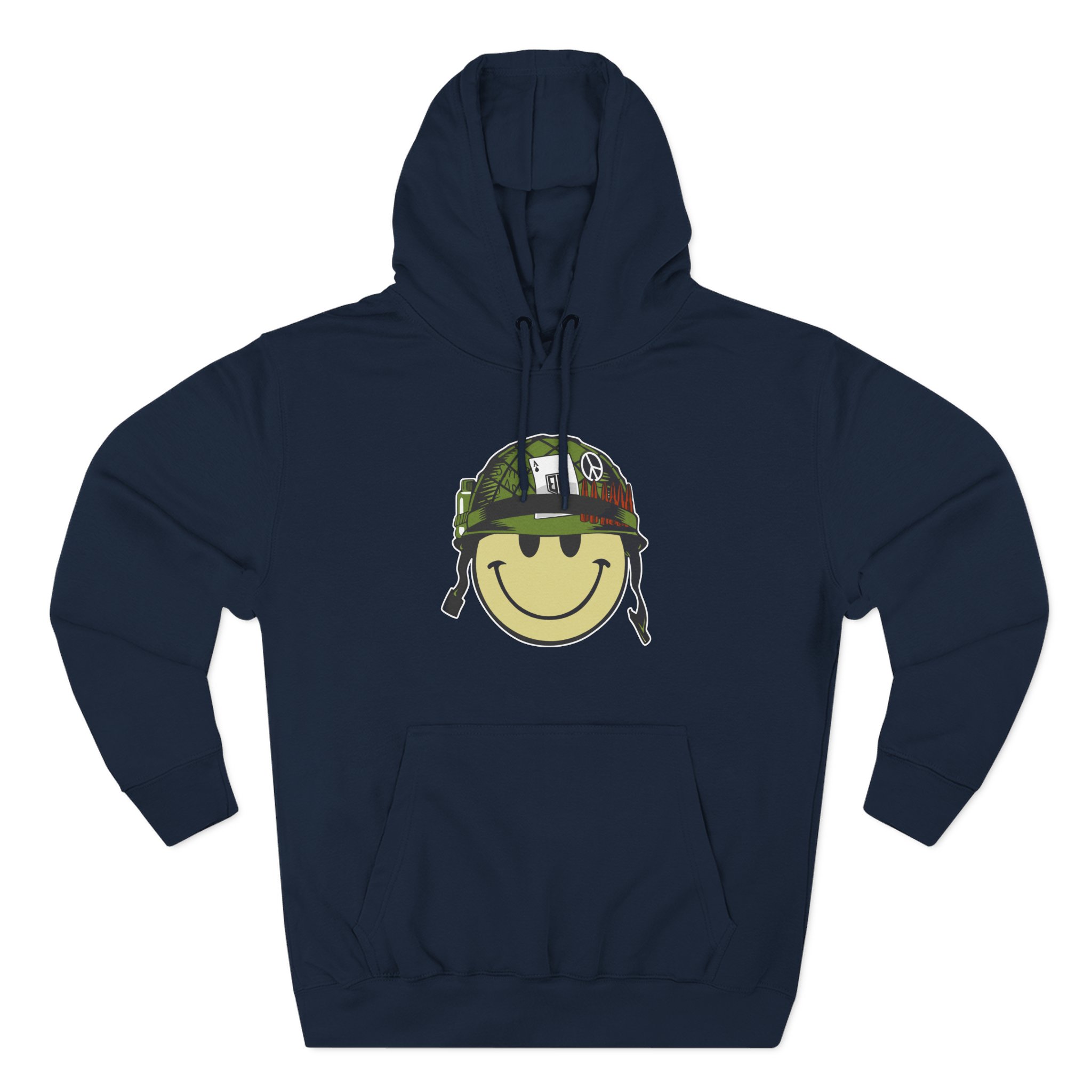 Roman Atwood Smiley Three-Panel Fleece Hoodie