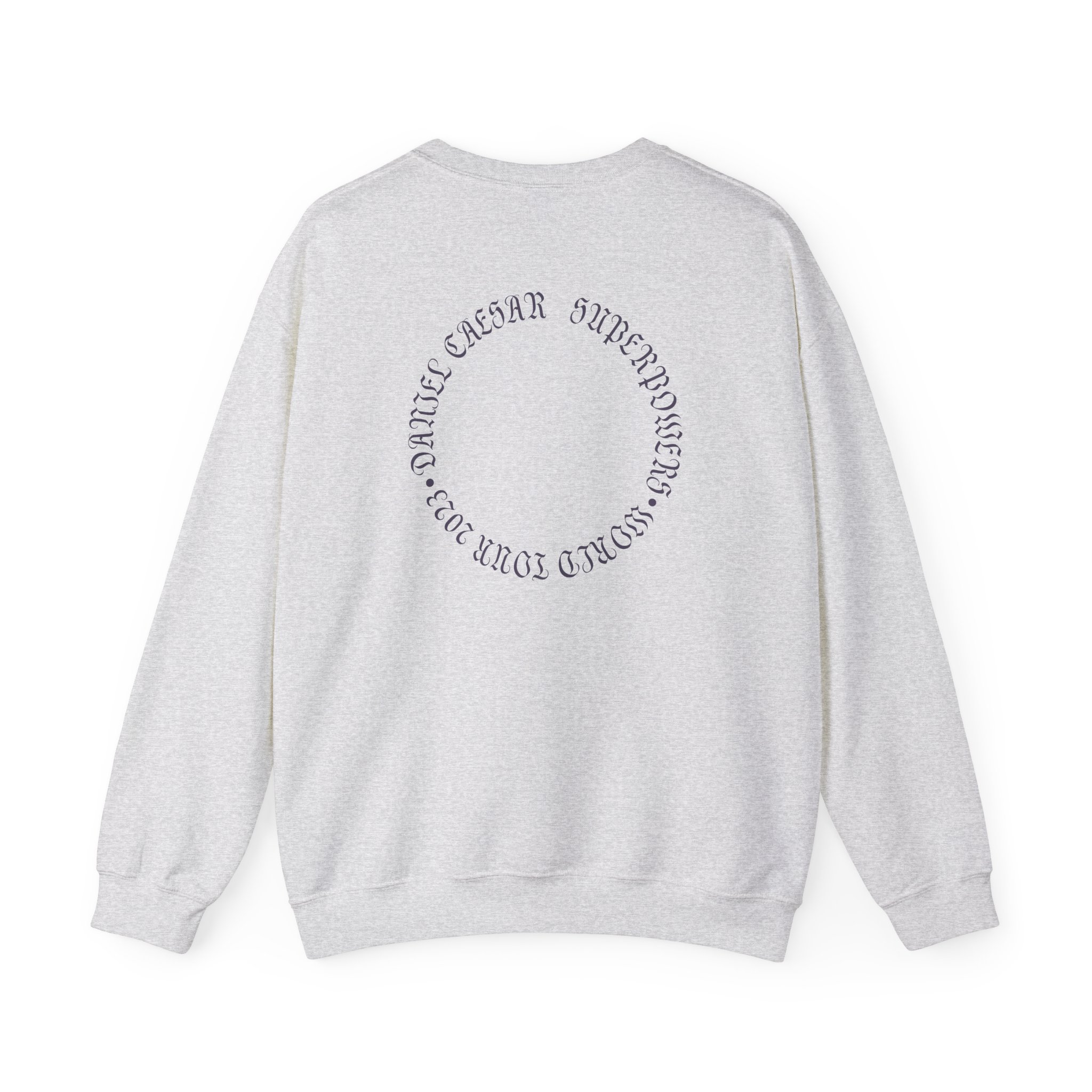 Daniel Caesar Superpowers World Tour Unisex Heavy Blendâ„¢ Crewneck Sweatshirt