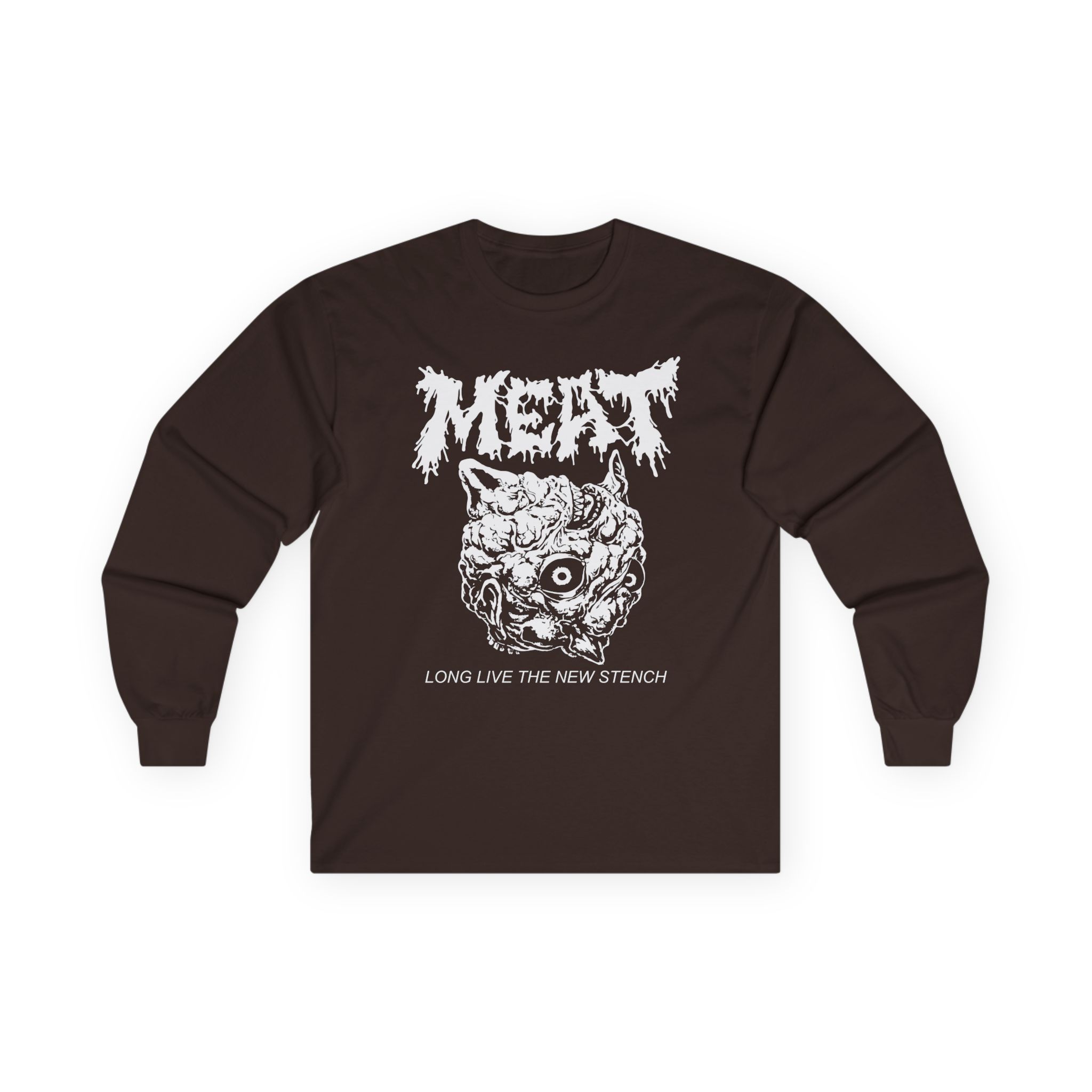 Papa Meat Long Live the New Stench Unisex Ultra Cotton Long Sleeve Tee