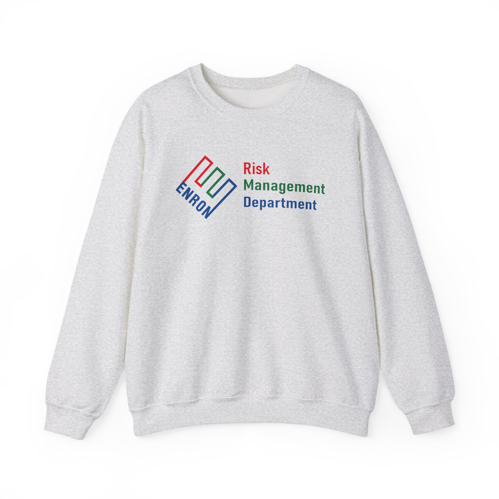 Atrioc Enron Risk Management Department Unisex Heavy Blendâ„¢ Crewneck Sweatshirt