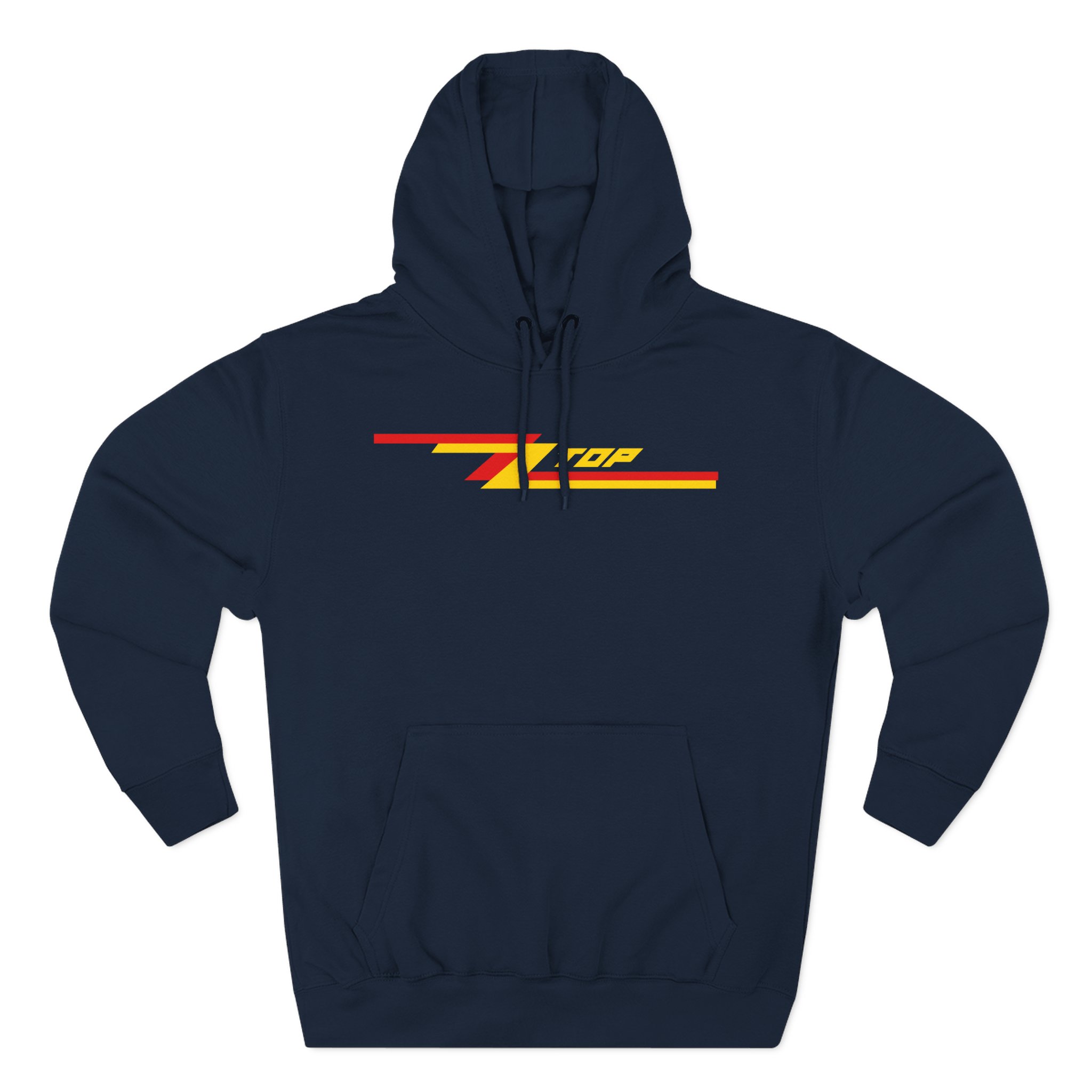Zz Top Three-Panel Fleece Hoodie