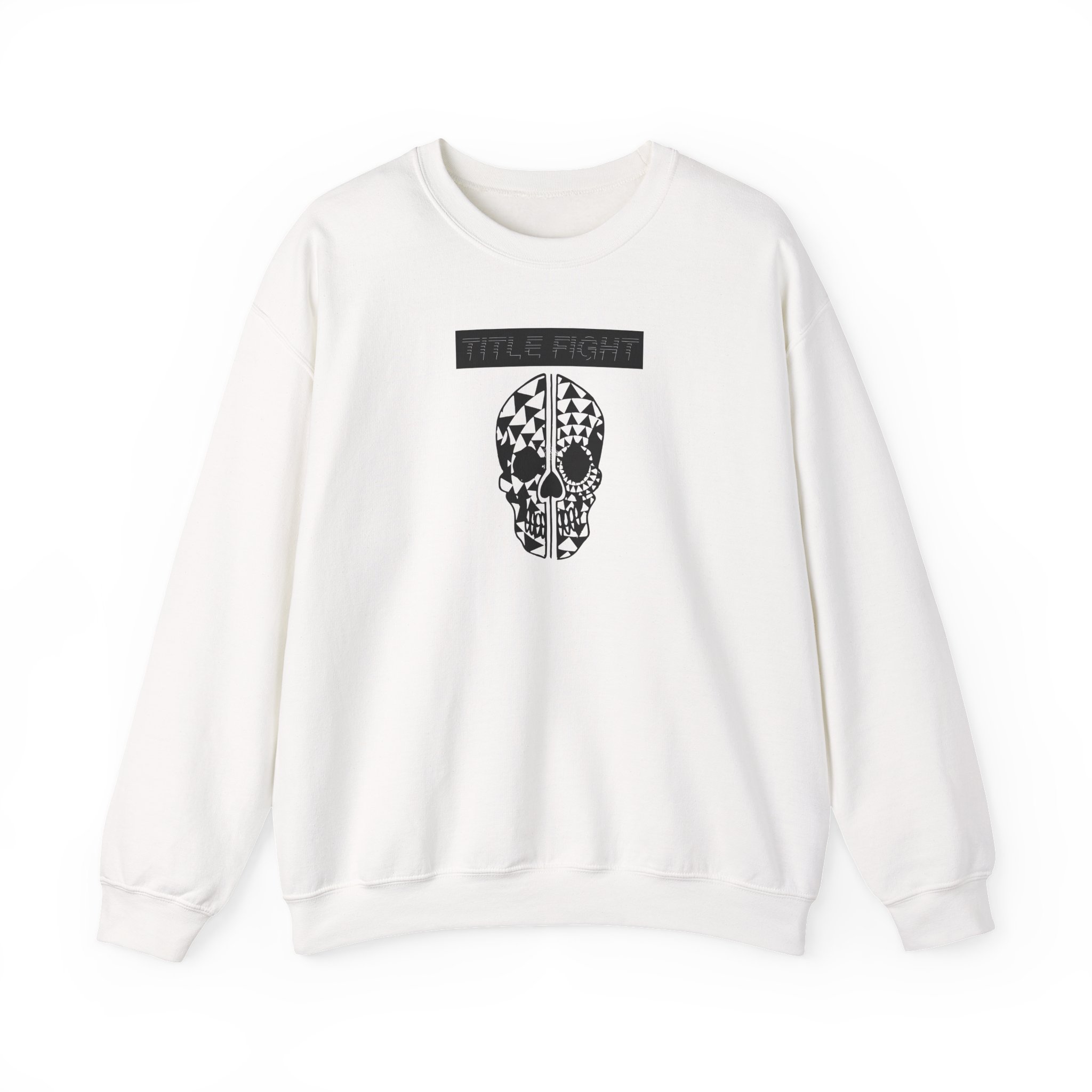 Title Fight Split Skull Unisex Heavy Blendâ„¢ Crewneck Sweatshirt