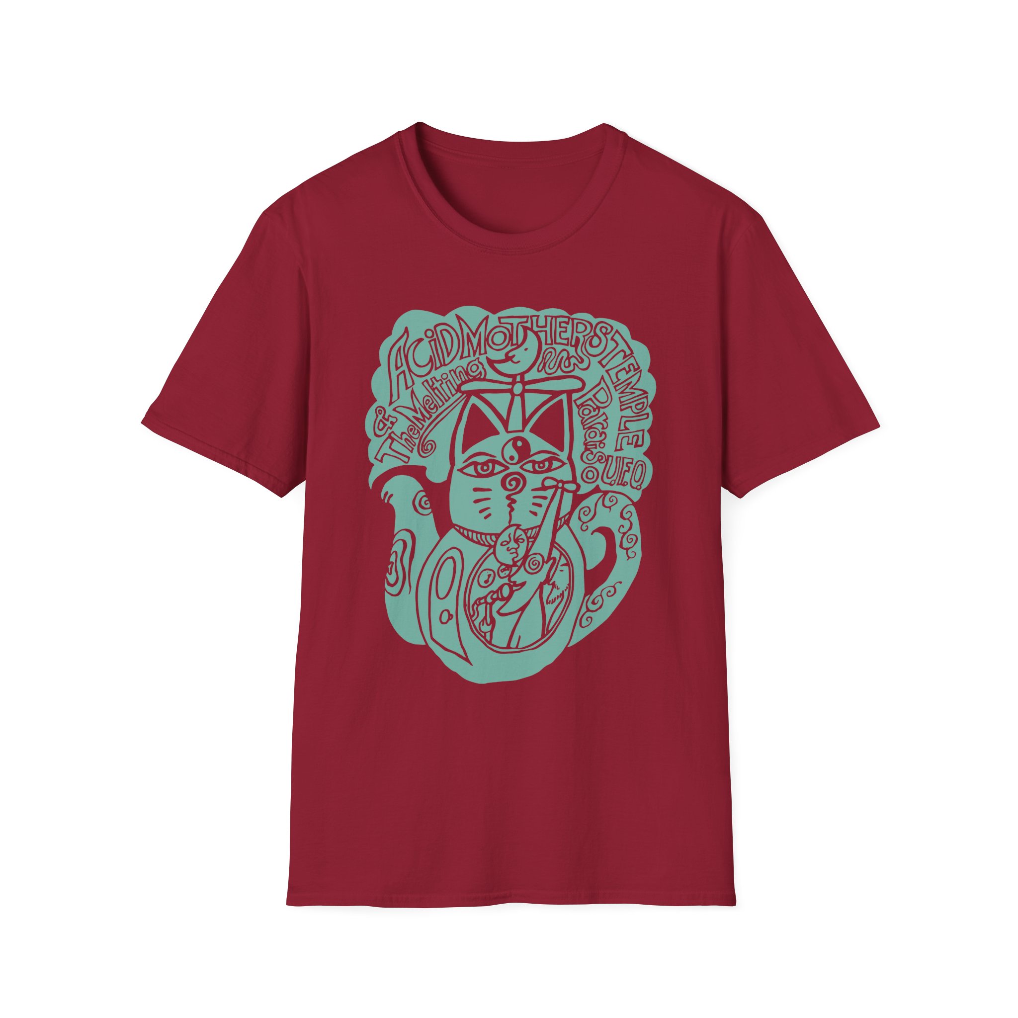 Acid Mothers Temple Teapot Unisex Softstyle T-Shirt