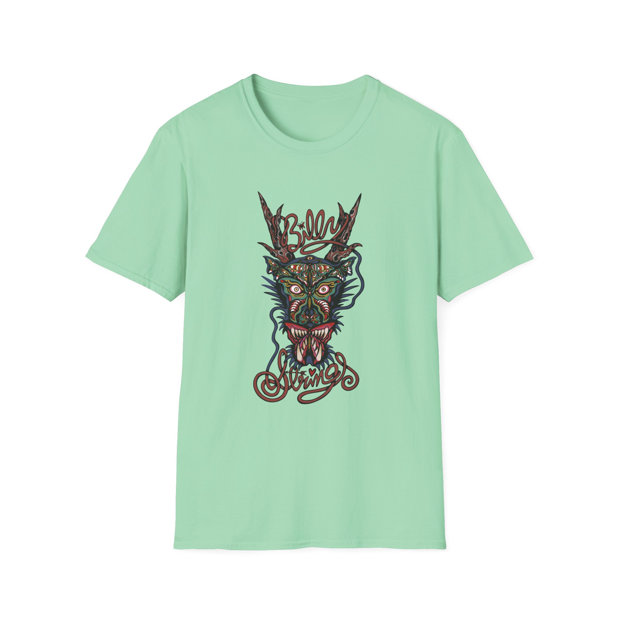 Billy Strings Butterfly Dragon Unisex Softstyle T-Shirt
