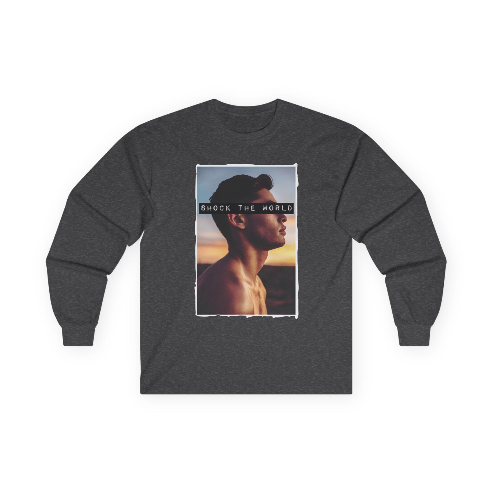 Ryan Garcia Shock the World Unisex Ultra Cotton Long Sleeve Tee