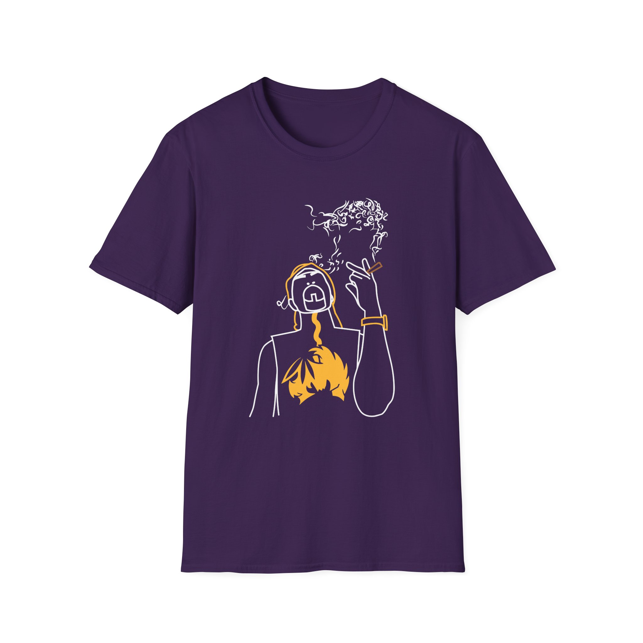 Method Man Iron Lung Line Art Unisex Softstyle T-Shirt