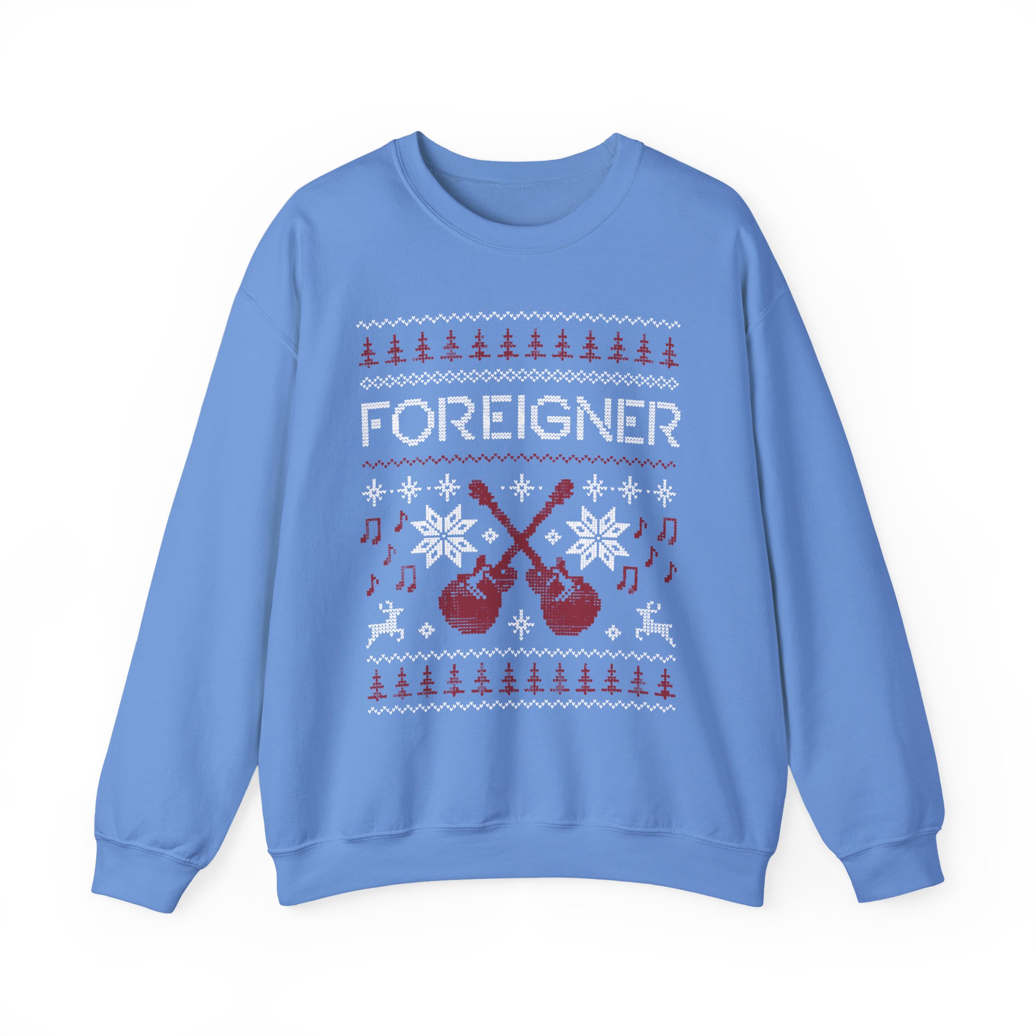 Foreigner Holiday Unisex Heavy Blendâ„¢ Crewneck Sweatshirt